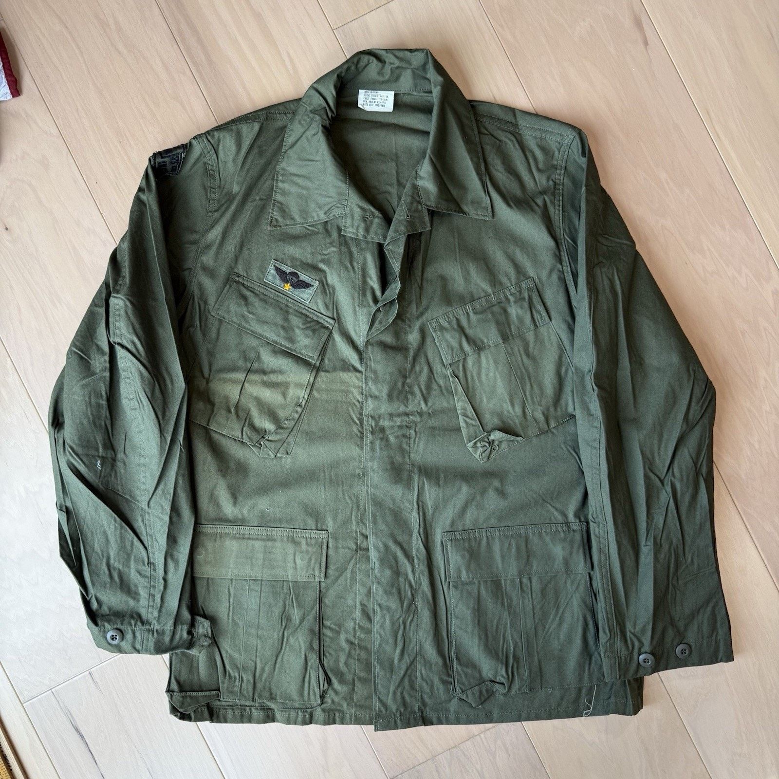 Other Vintage Vietnam Jungle Jacket Large Green OG 107 Hot Weather Size US L / EU 52-54 / 3 - 2 Thumbnail