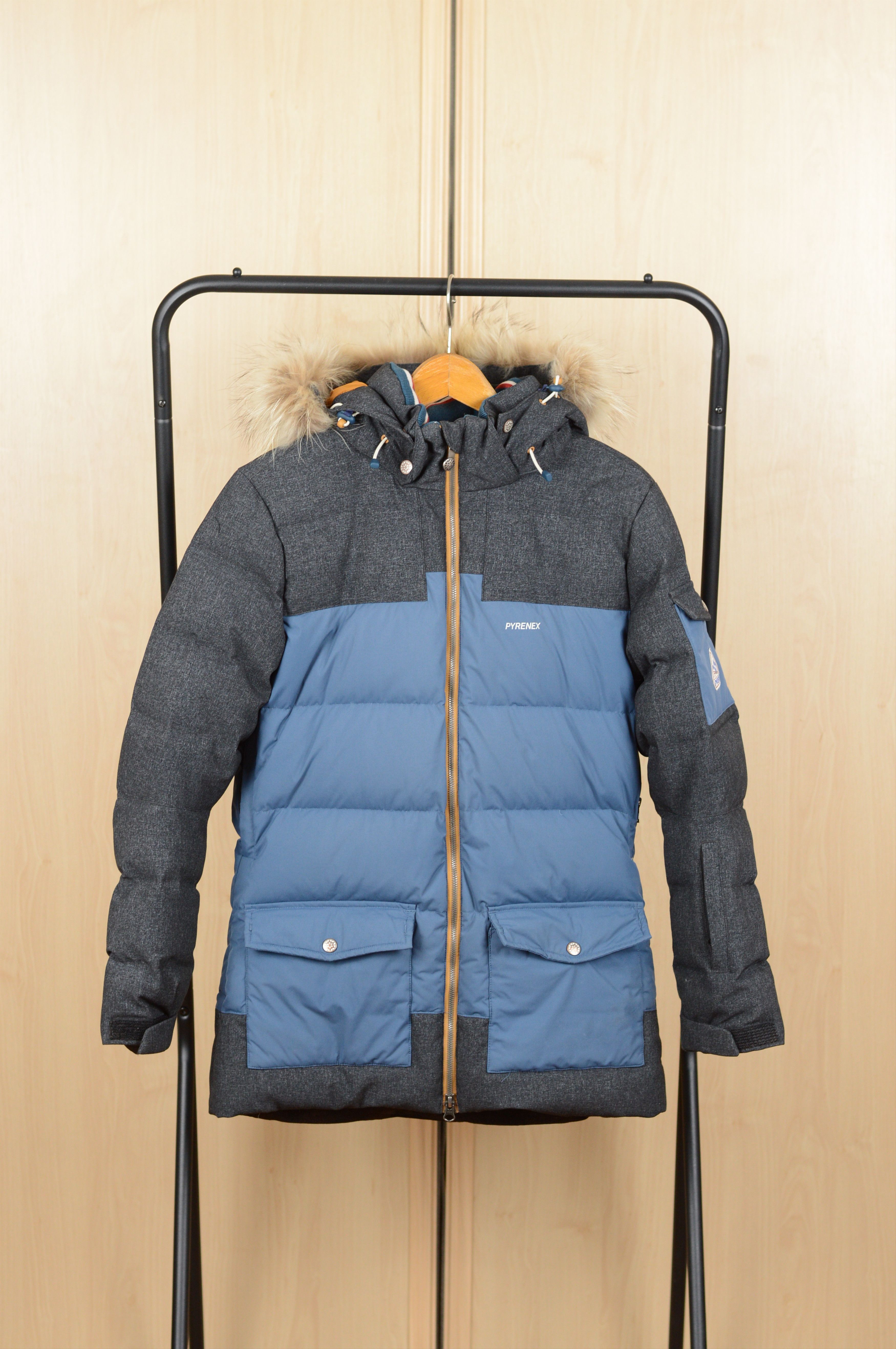 image of Pyrenex Sport Down Ski Jacket in Blue, Women's (Size Small)