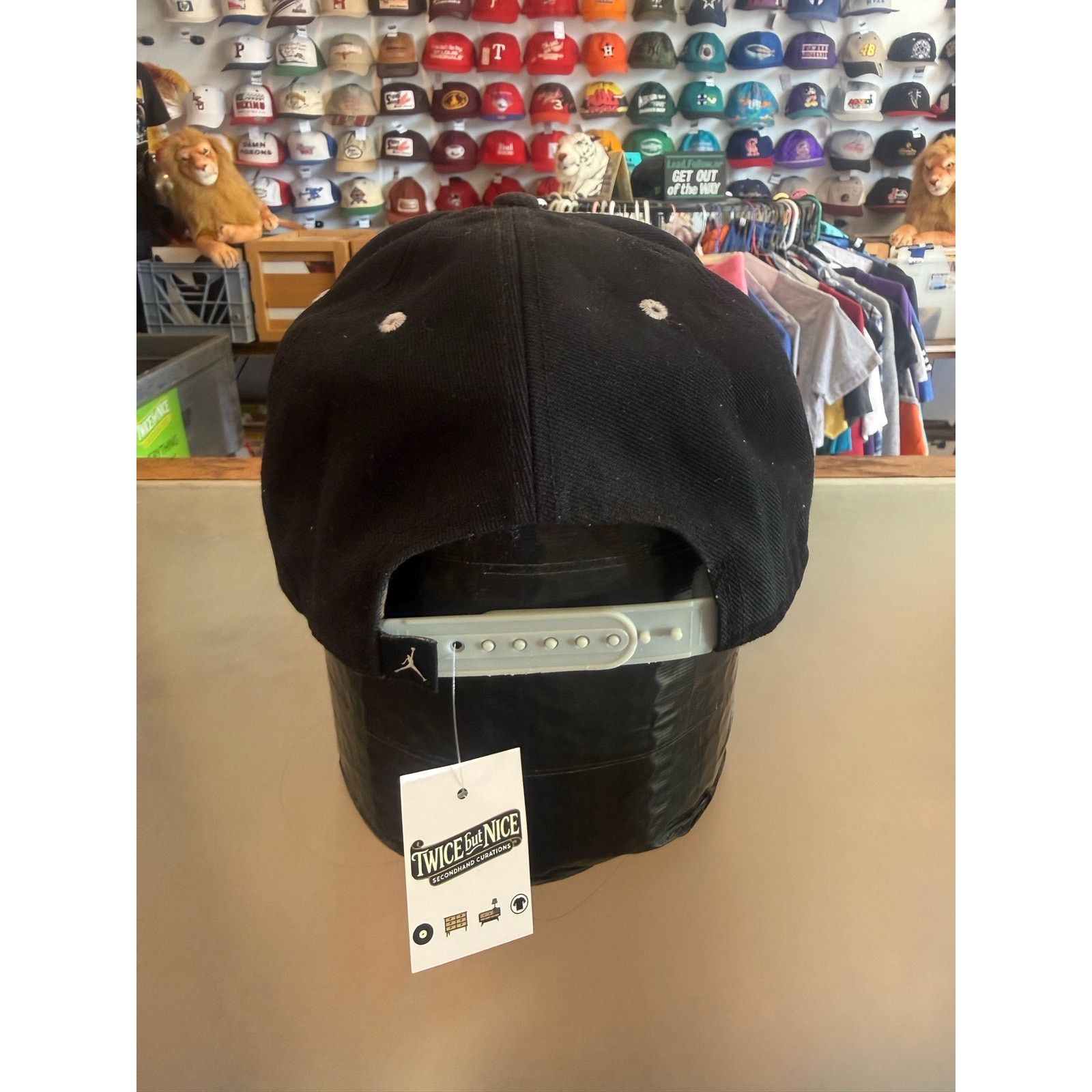Nike Air Jordan Jumpman Hat Black Snapback Chicago Skyline Size ONE SIZE - 3 Thumbnail