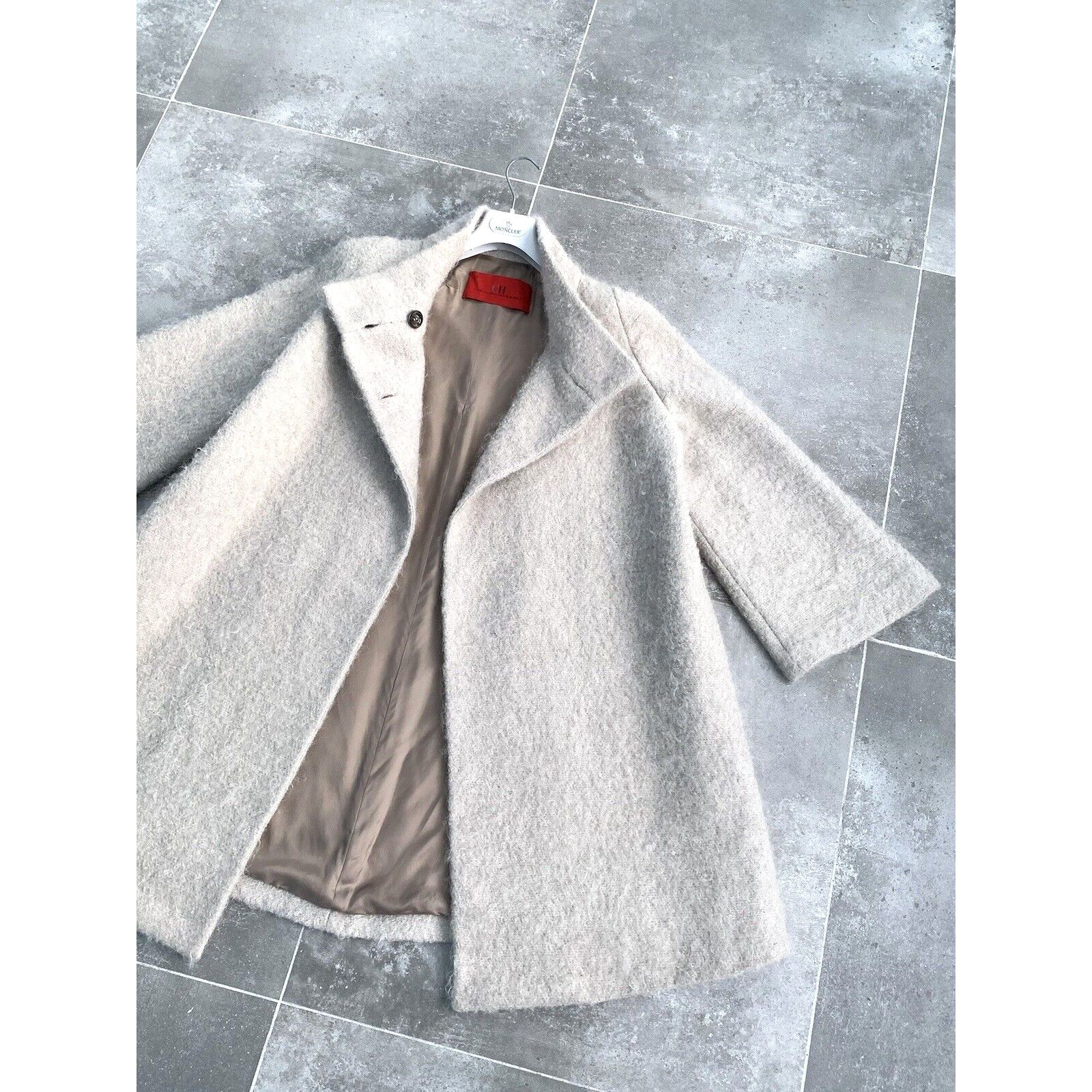Carolina Herrera Women's CAROLINA HERRERA Mohair Trench Coat Jacket M / 12 Size M / US 6-8 / IT 42-44 - 4 Thumbnail