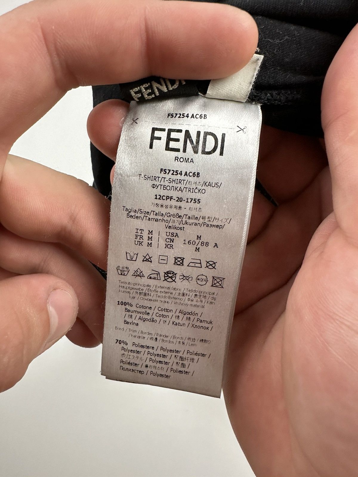 Fendi T-shirt Fendi Size M / US 6-8 / IT 42-44 - 7 Thumbnail