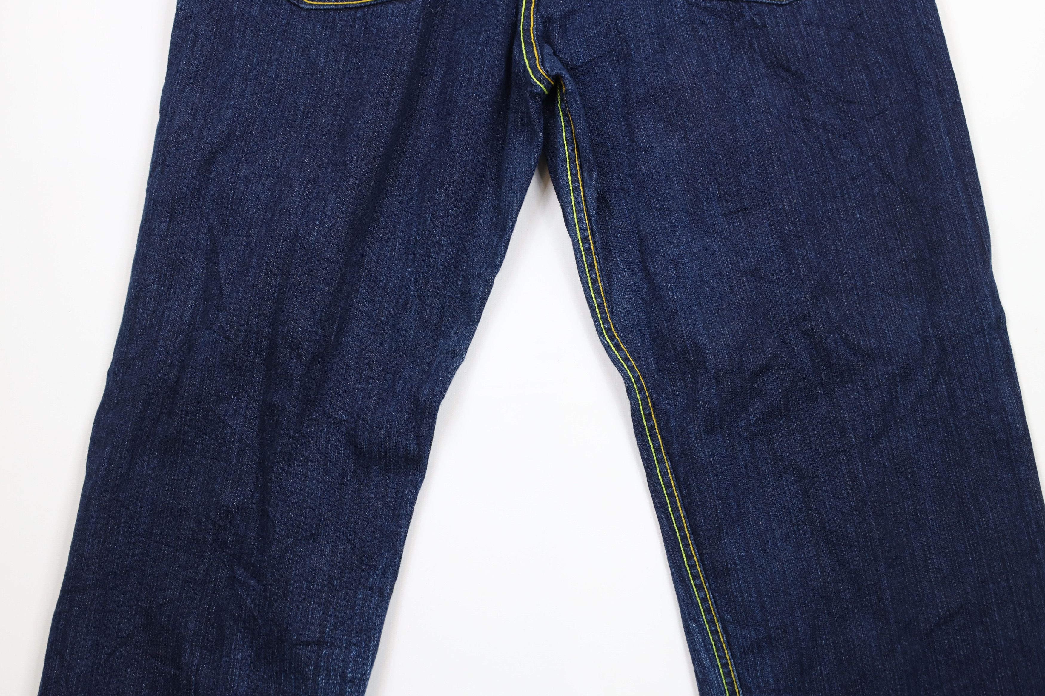 Vintage Vintage 90s Y2K Streetwear Fit Wide Leg Denim Jeans Blue Size US 36 / EU 52 - 12 Thumbnail