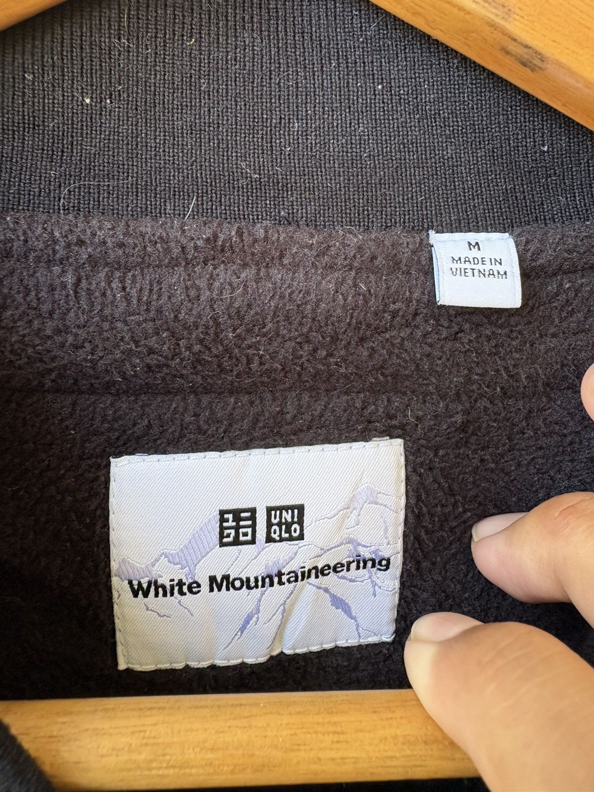White Mountaineering Uniqlo X White Mountaineering Fleece Jacket Size US M / EU 48-50 / 2 - 5 Thumbnail