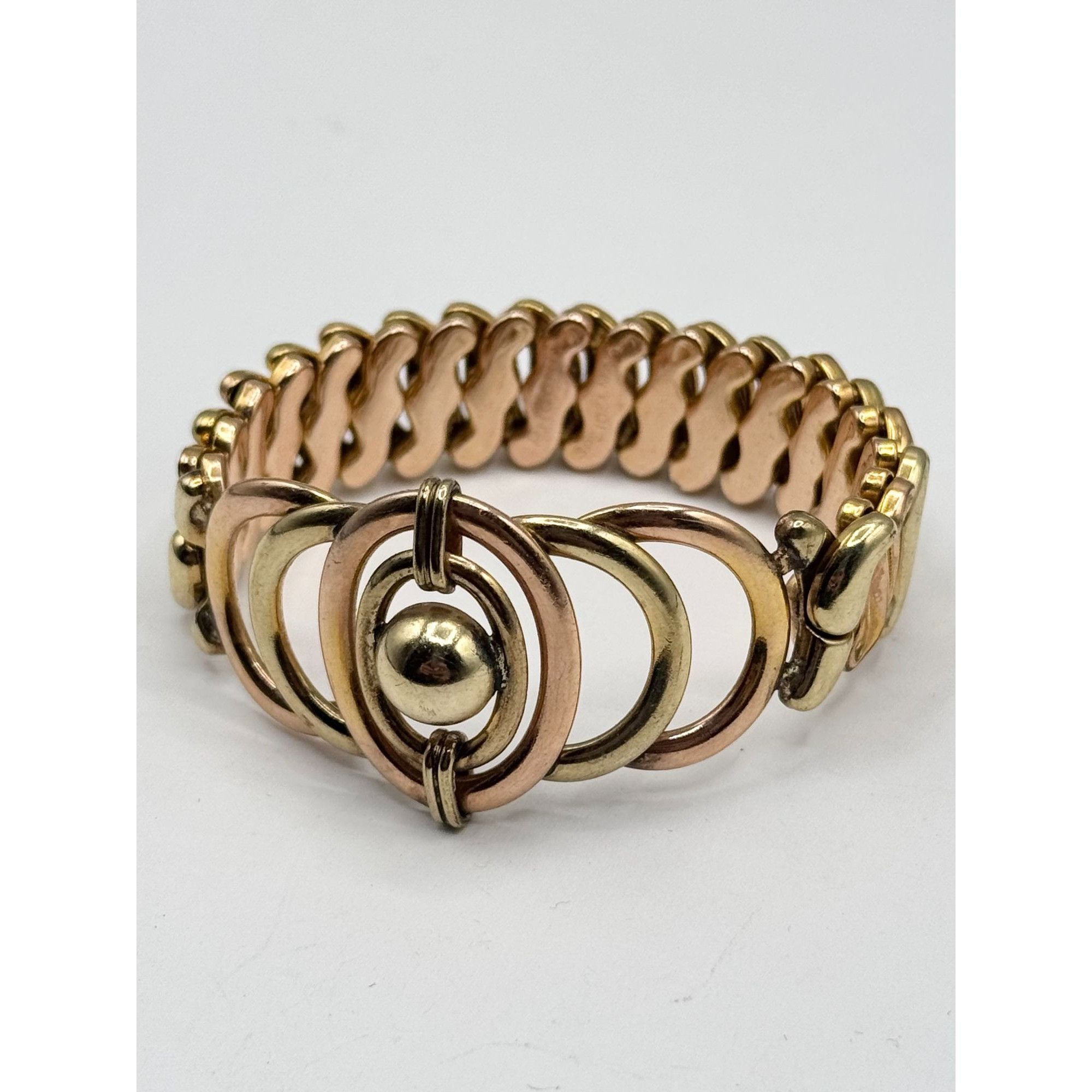 Vintage Estate Phoenix Speidel Made Gold Filled Two Tone Sweetheart Size ONE SIZE - 4 Thumbnail