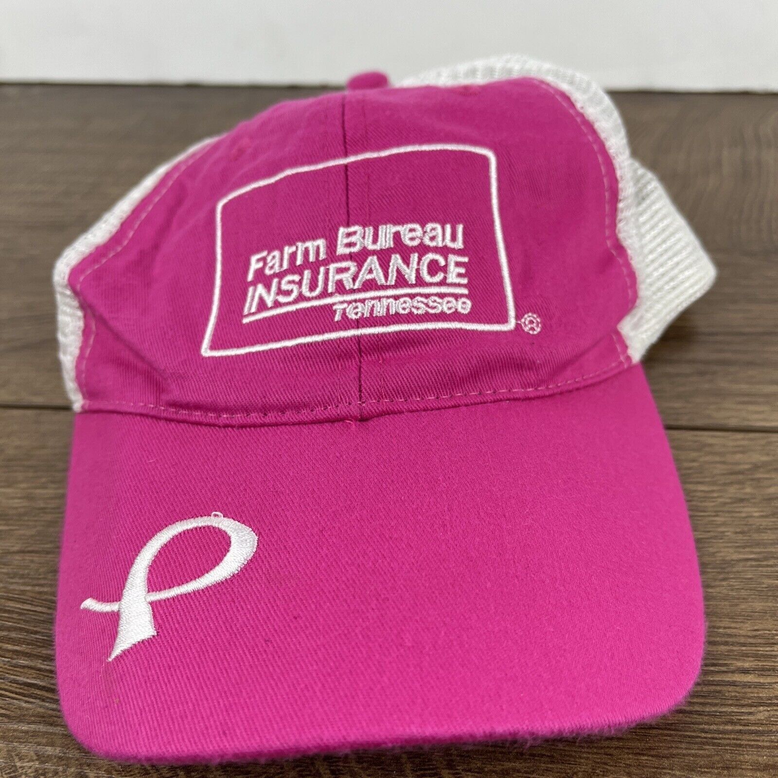 Other Farm Bureau Insurance Tennessee Hat Pink Hat Adjustable Adul Size ONE SIZE - 4 Thumbnail