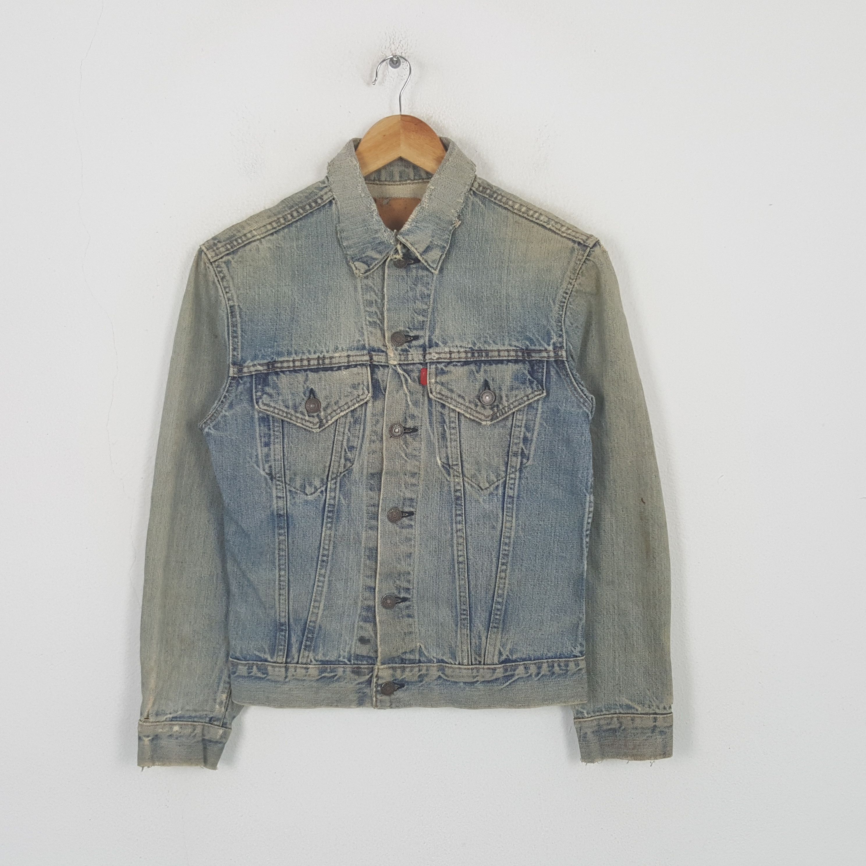 Levi's Vintage Levi's PTCS American Bikers Denim Jacket RR26 Size US XS / EU 42 / 0 - 1 Thumbnail