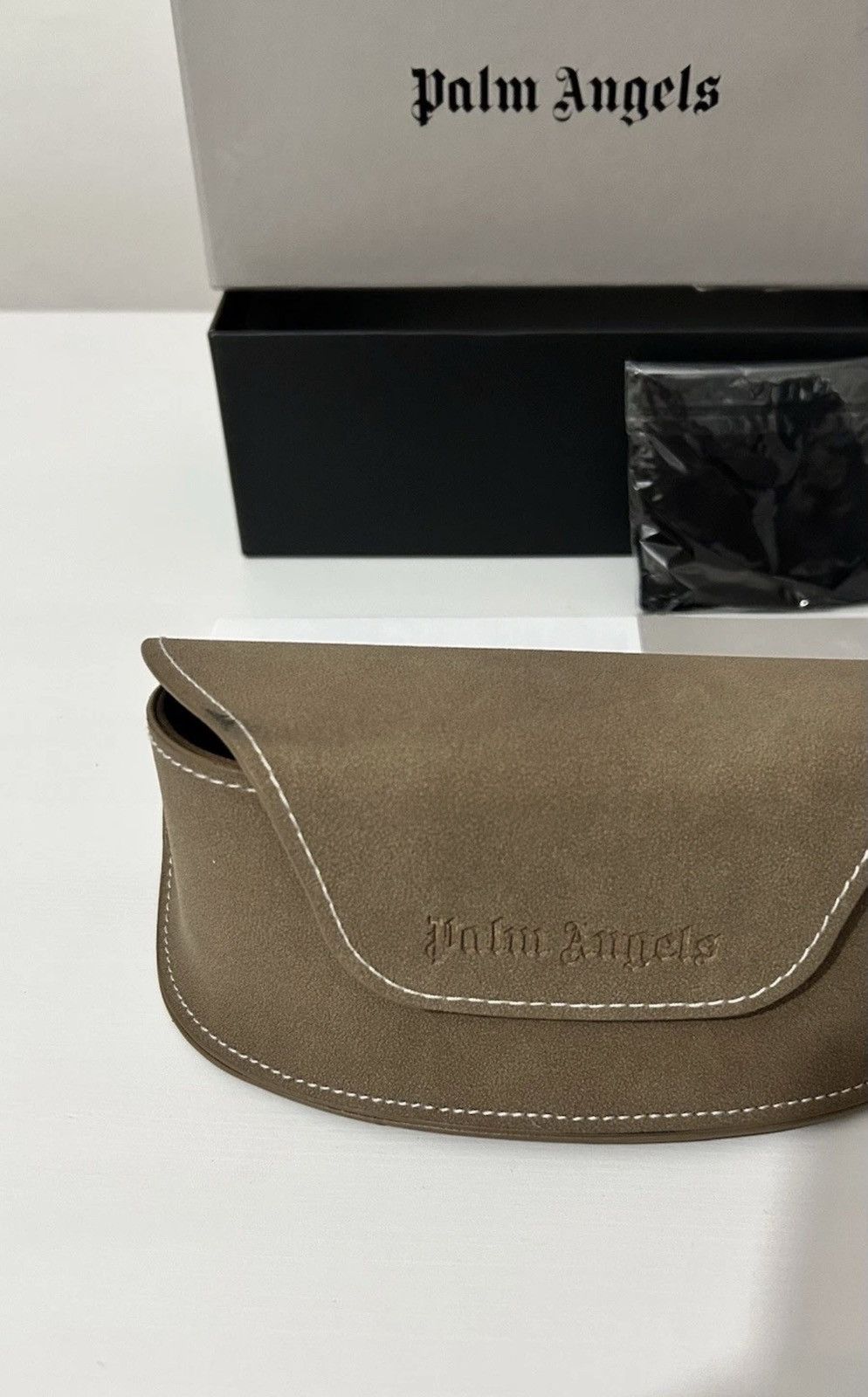 Palm Angels PALM ANGELS Sunglasses White Rectangle Volcan Gold Mirror Size ONE SIZE - 2 Thumbnail