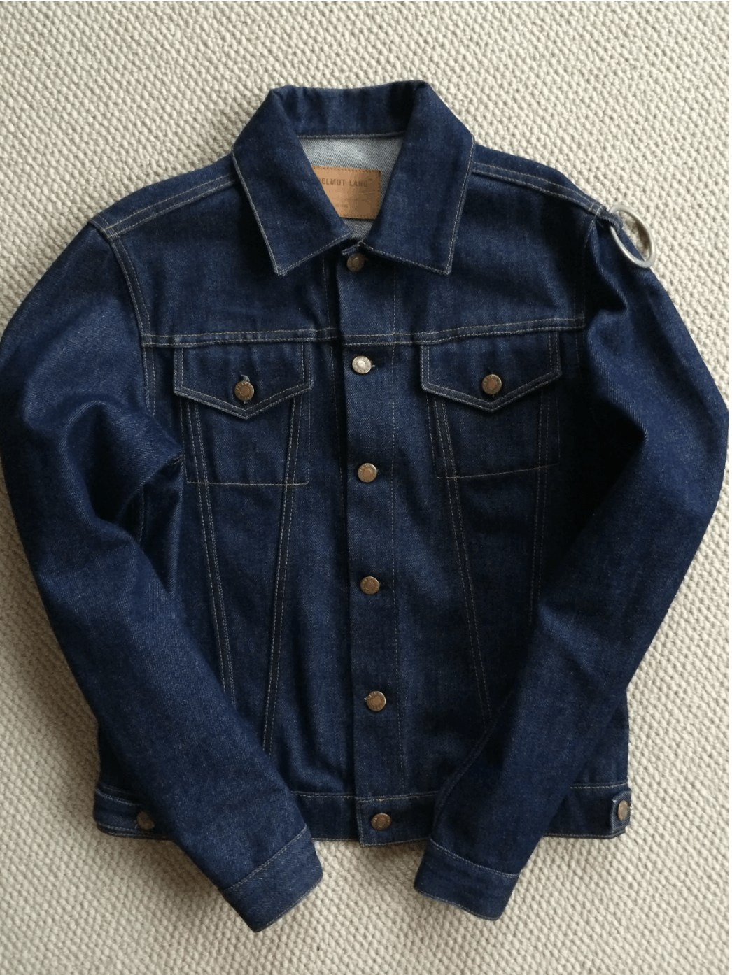 Helmut Lang Helmut Lang S/S 1996 Cock Ring Denim Jacket Size US S / EU 44-46 / 1 - 6 Thumbnail