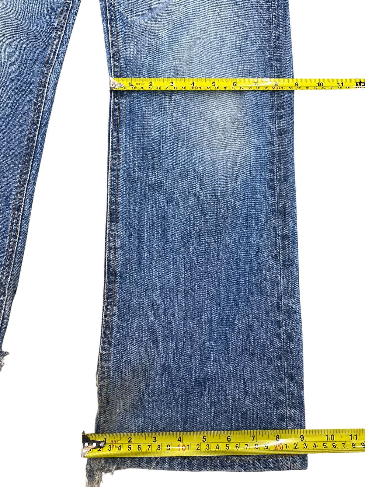 Japanese Brand Japanese Brand Whiskers Distressed Style Loose Jeans Size US 30 / EU 46 - 12 Thumbnail
