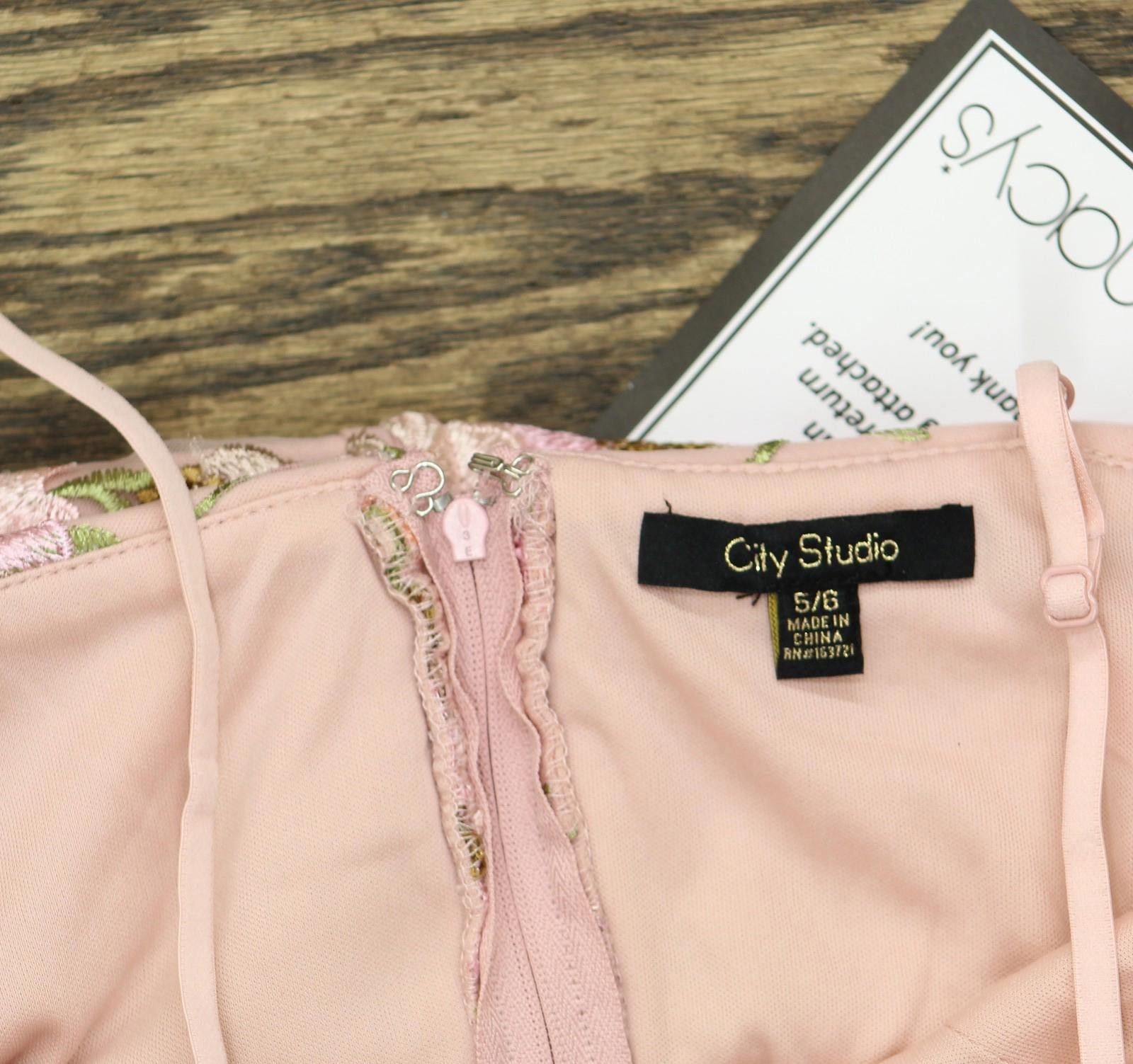 Other Nwt City Studios Tulle 3d Dress 8304ug3bt3 Pink Multi 5/6 Size M / US 6-8 / IT 42-44 - 4 Thumbnail