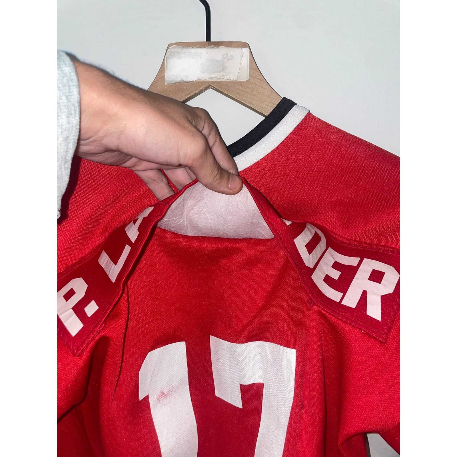 Vintage Vintage Youth Hockey Jersey Desert Assc Red Hockey 90s Boys Size US L / EU 52-54 / 3 - 8 Thumbnail