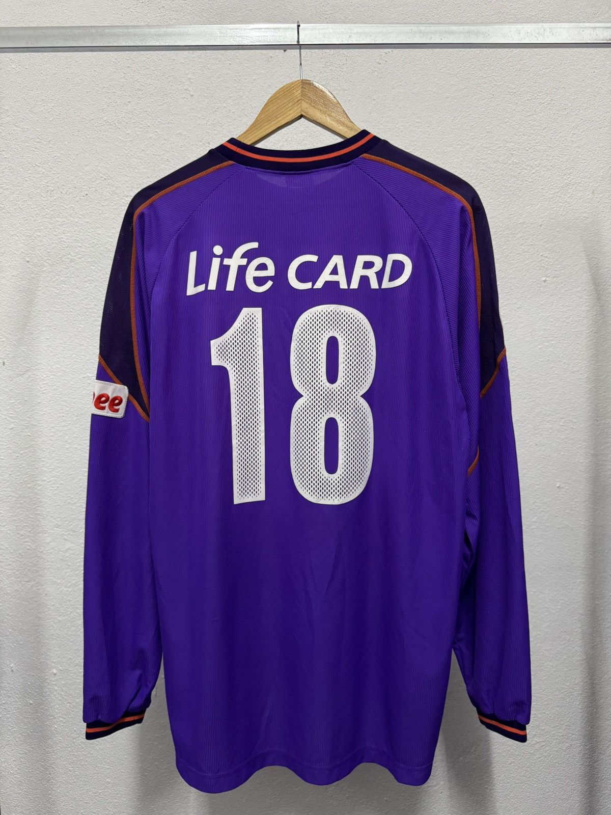 Japanese Brand × Vintage Sanfrecce Hiroshima 2005 Home Long Sleeve Jersey Shirt Size US L / EU 52-54 / 3 - 5 Thumbnail
