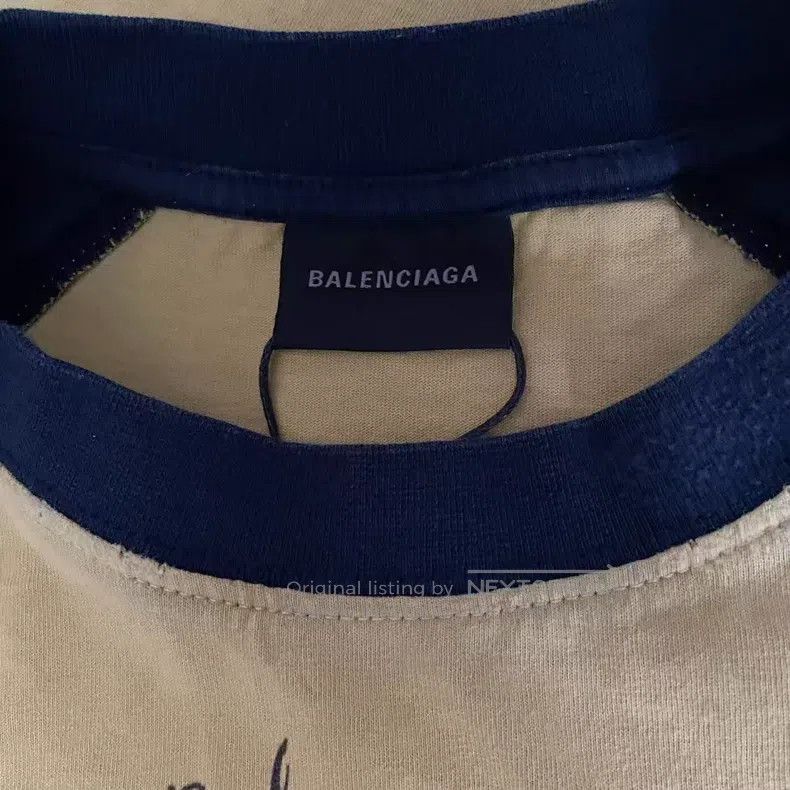 Balenciaga Balenciaga Patchwork graffiti short-sleeve T-shirt size L Size US L / EU 52-54 / 3 - 3 Thumbnail
