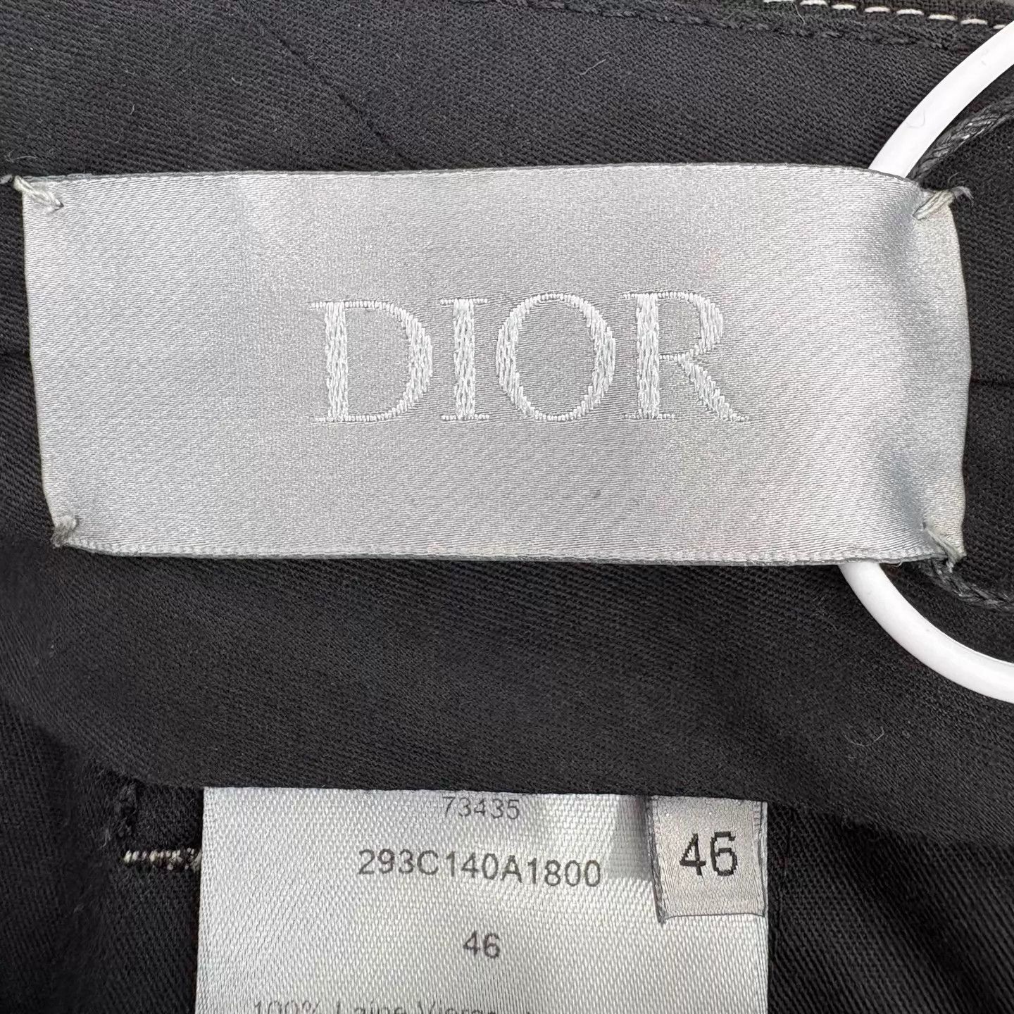Dior DIOR Stitched Black Casual Suit Trousers 46 Size US 30 / EU 46 - 3 Thumbnail