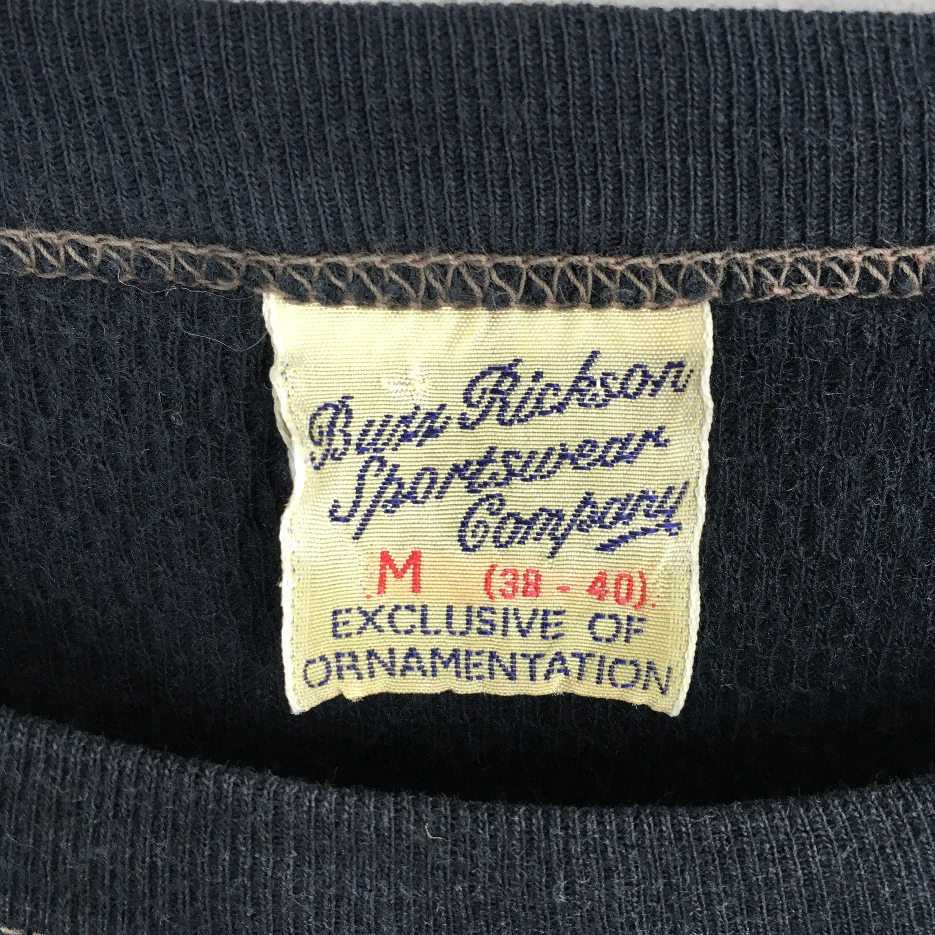 Buzz Rickson's × Vintage Vintage Buzz Rickson Us Air Force Usaf Black T shirt Medium Size US M / EU 48-50 / 2 - 4 Thumbnail