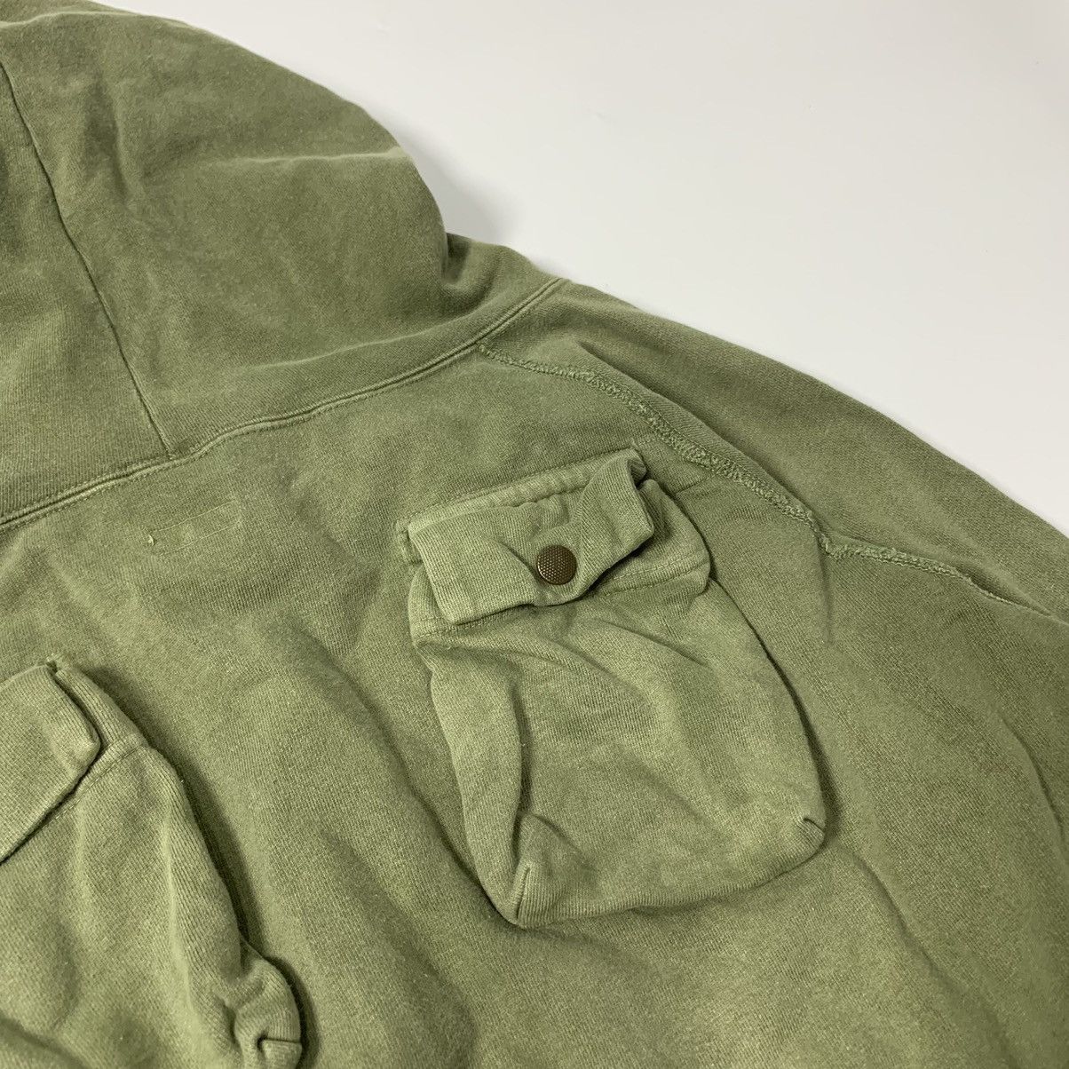 Kapital Kapital Alpine Fleecy Multi Pocket Utility Cargo Hoodie Size US XL / EU 56 / 4 - 18 Thumbnail