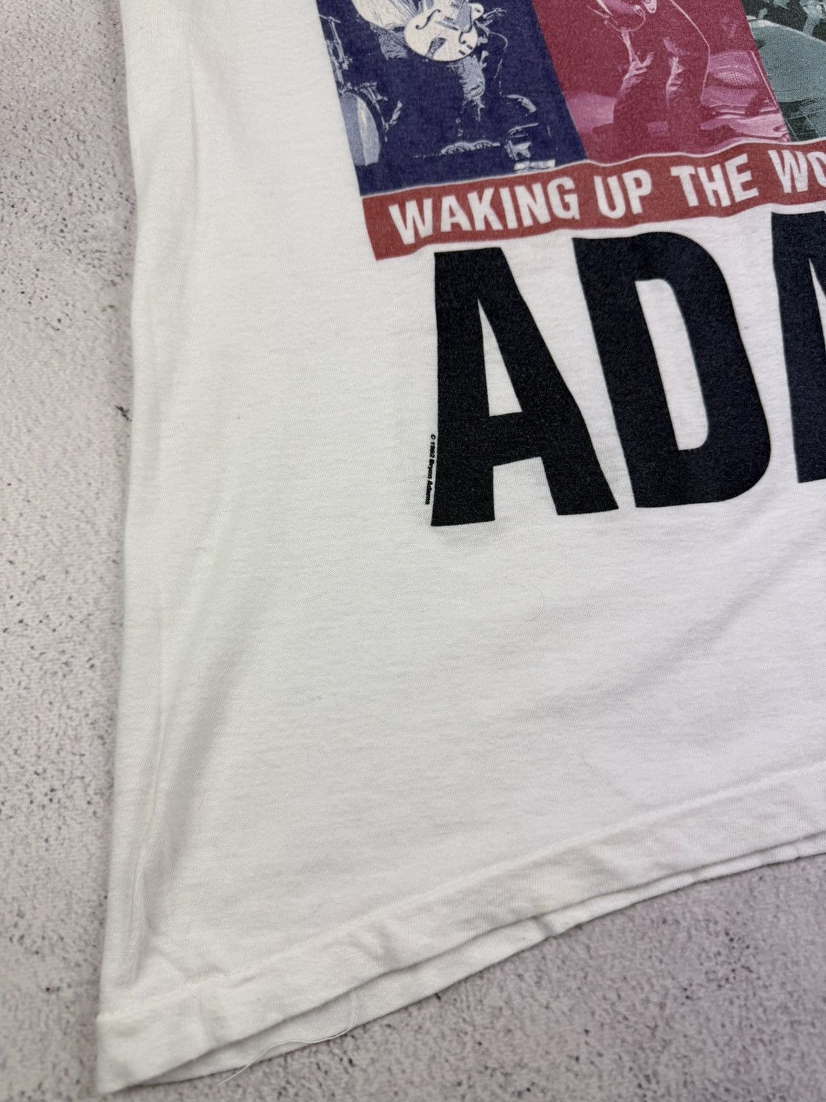 Vintage BRYAN ADAMS Waking Up The World 1992 Euro Tour Shirt Aeros Size US L / EU 52-54 / 3 - 4 Thumbnail