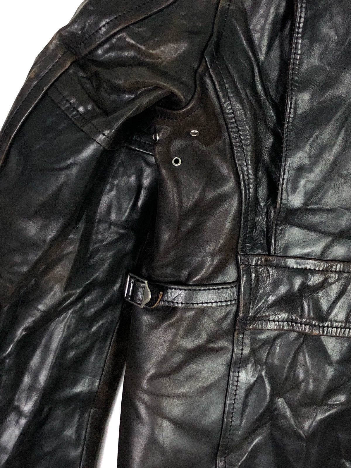 Aero Leathers RARE🔥HORSEHIDE FRONT QUARTER W/ ALPACA WOOL 6-POCKETS Size US M / EU 48-50 / 2 - 13 Thumbnail