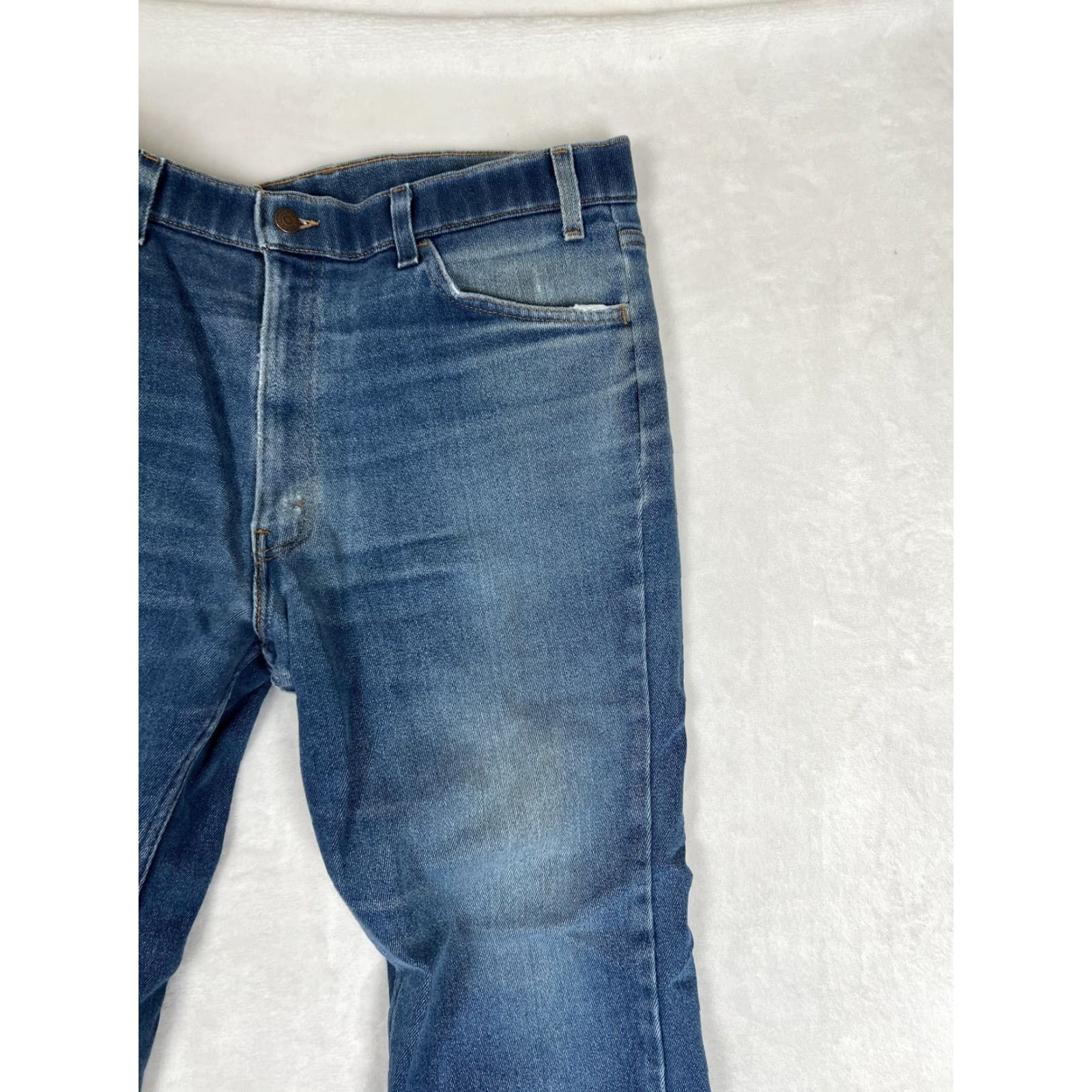 Levi's VINTAGE Levi's Action Jeans Mens 38x30 Blue Jeans Regular Waist 38 Inseam 30 USA Made Denim Size US 38 / EU 54 - 6 Thumbnail