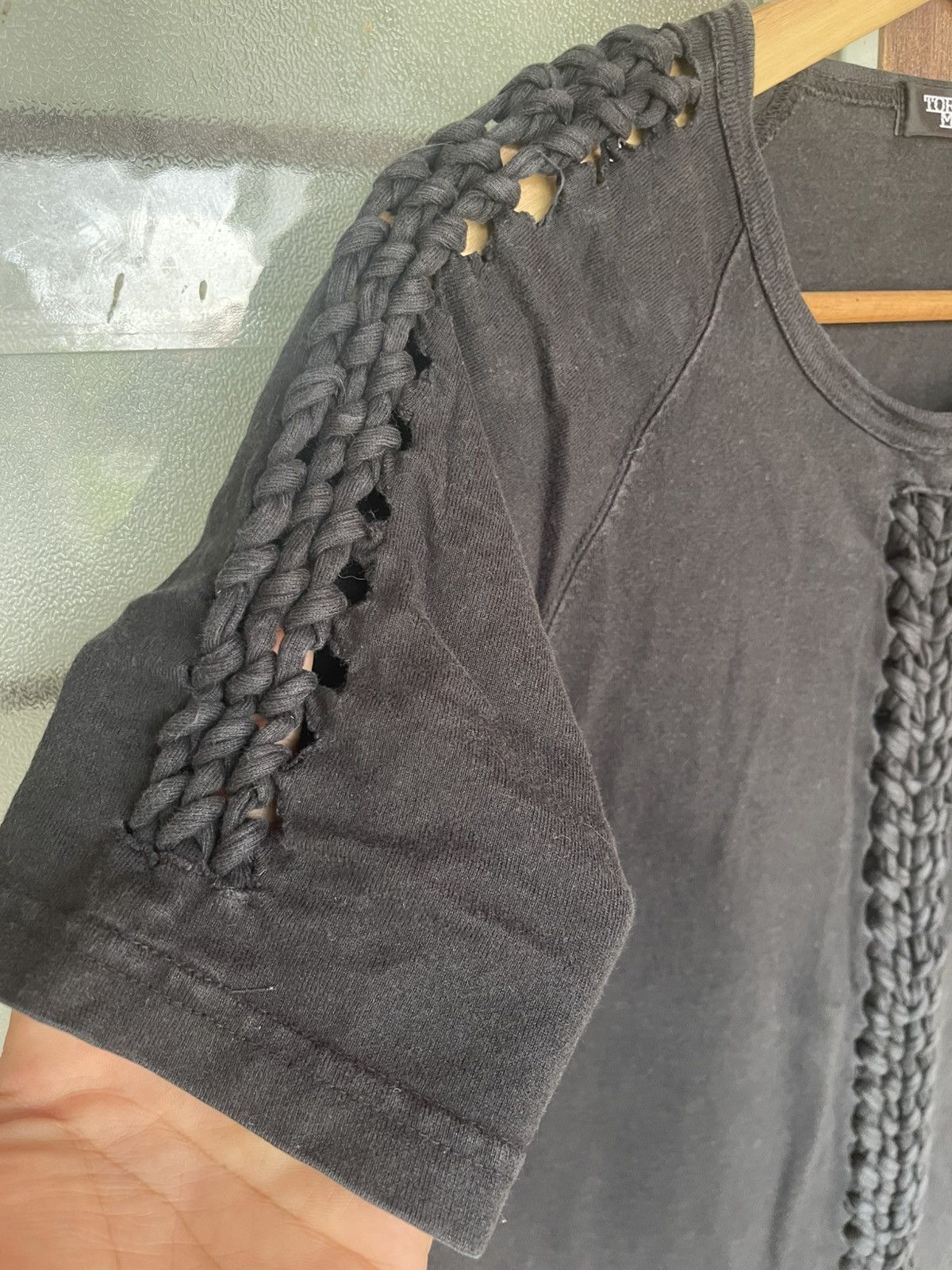 Tornado Mart Tornado Mart t-shirt with crochet-style shirt tee Size US M / EU 48-50 / 2 - 2 Thumbnail