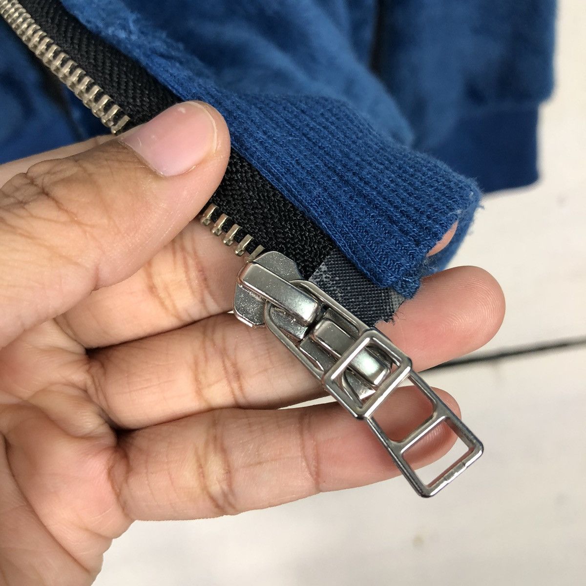 Beams Plus 📌Rich Blue Vintage Zipper Fleece Jacket Beams Heart Size US M / EU 48-50 / 2 - 18 Thumbnail