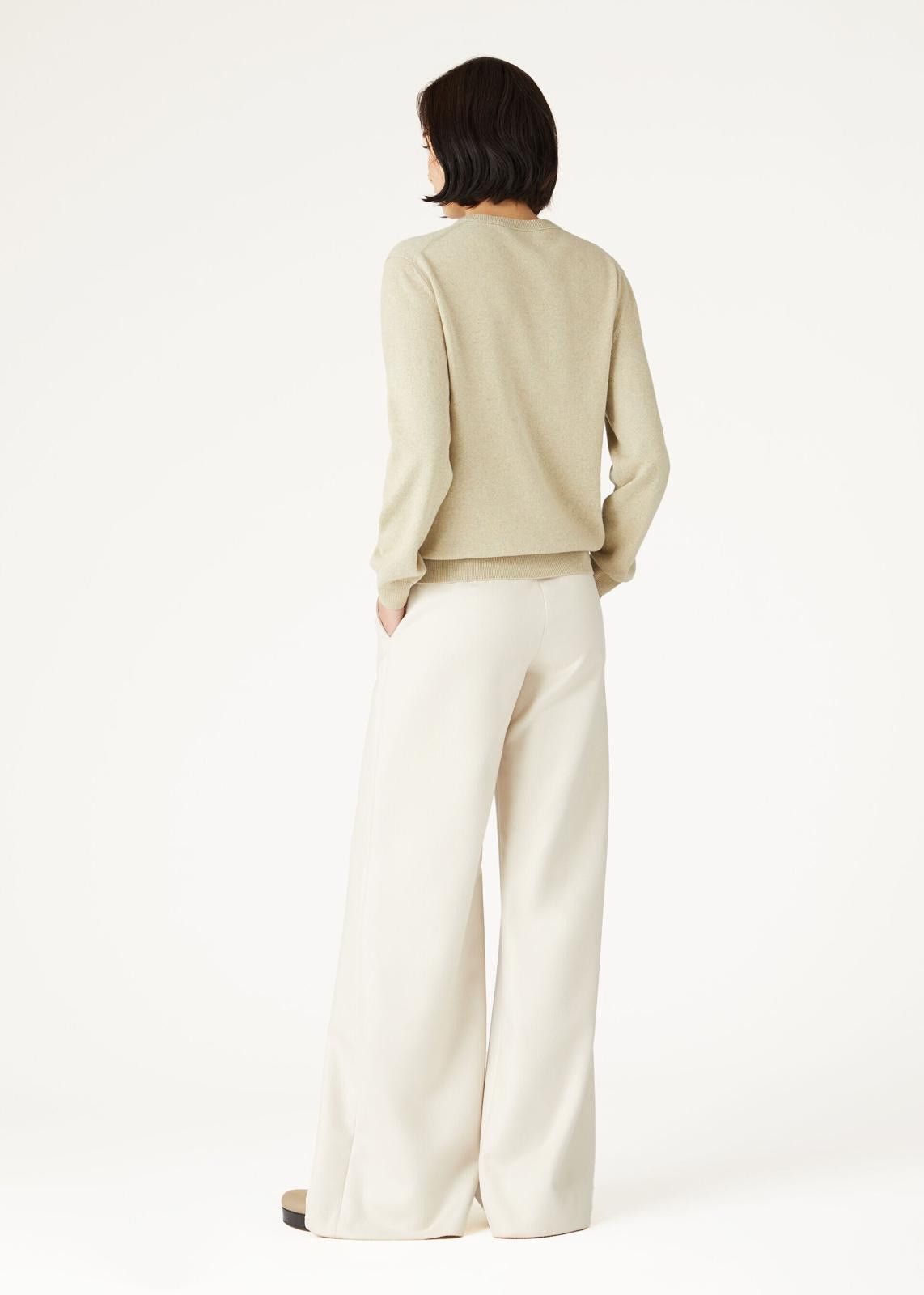 Loro Piana o1srvl11e0425 FAN6752 Loy Trouser in Off White Size 30" / US 8 / IT 44 - 4 Thumbnail