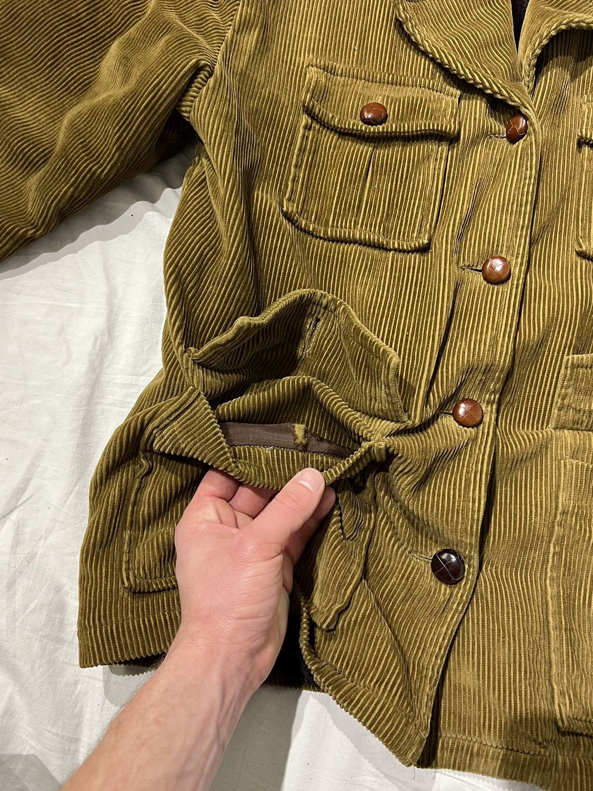 Polo Ralph Lauren × Ralph Lauren × Vintage Polo Ralph Lauren vintage corduroy jacket Size US S / EU 44-46 / 1 - 7 Thumbnail