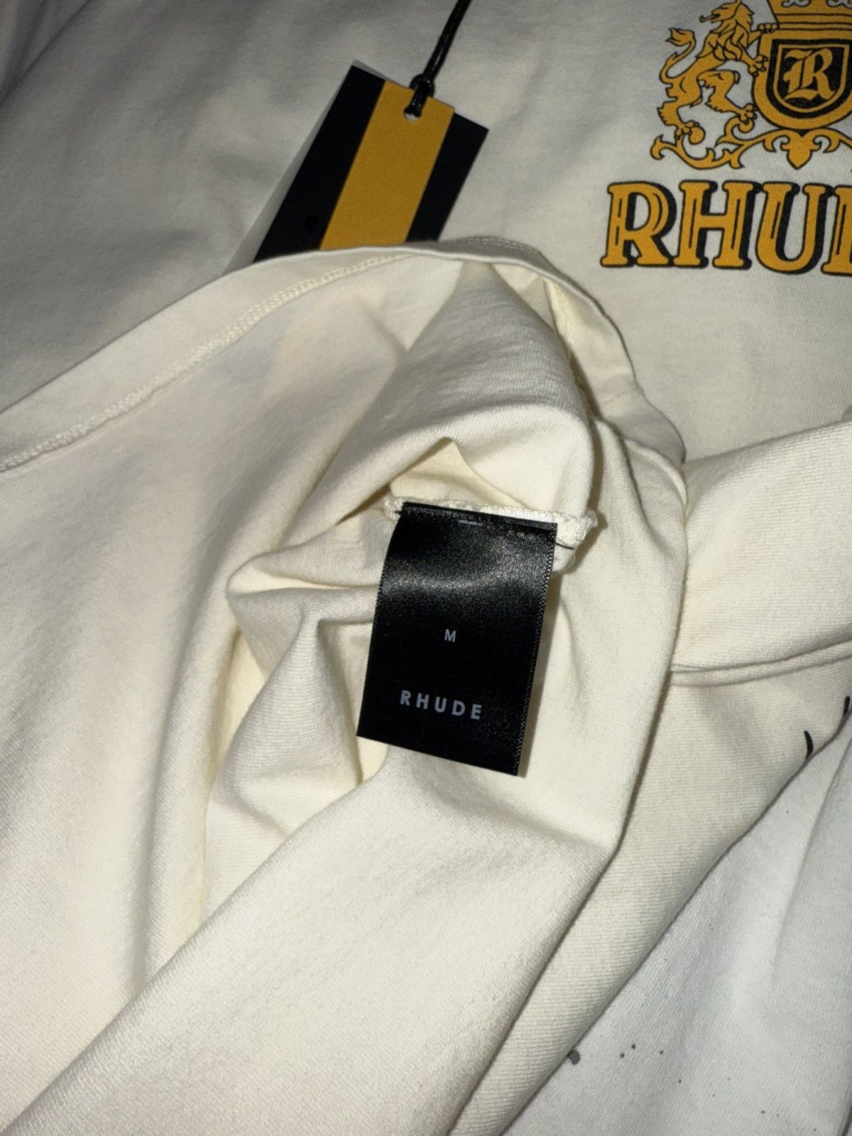 Rhude Rhude logo t shirt Size US M / EU 48-50 / 2 - 3 Thumbnail