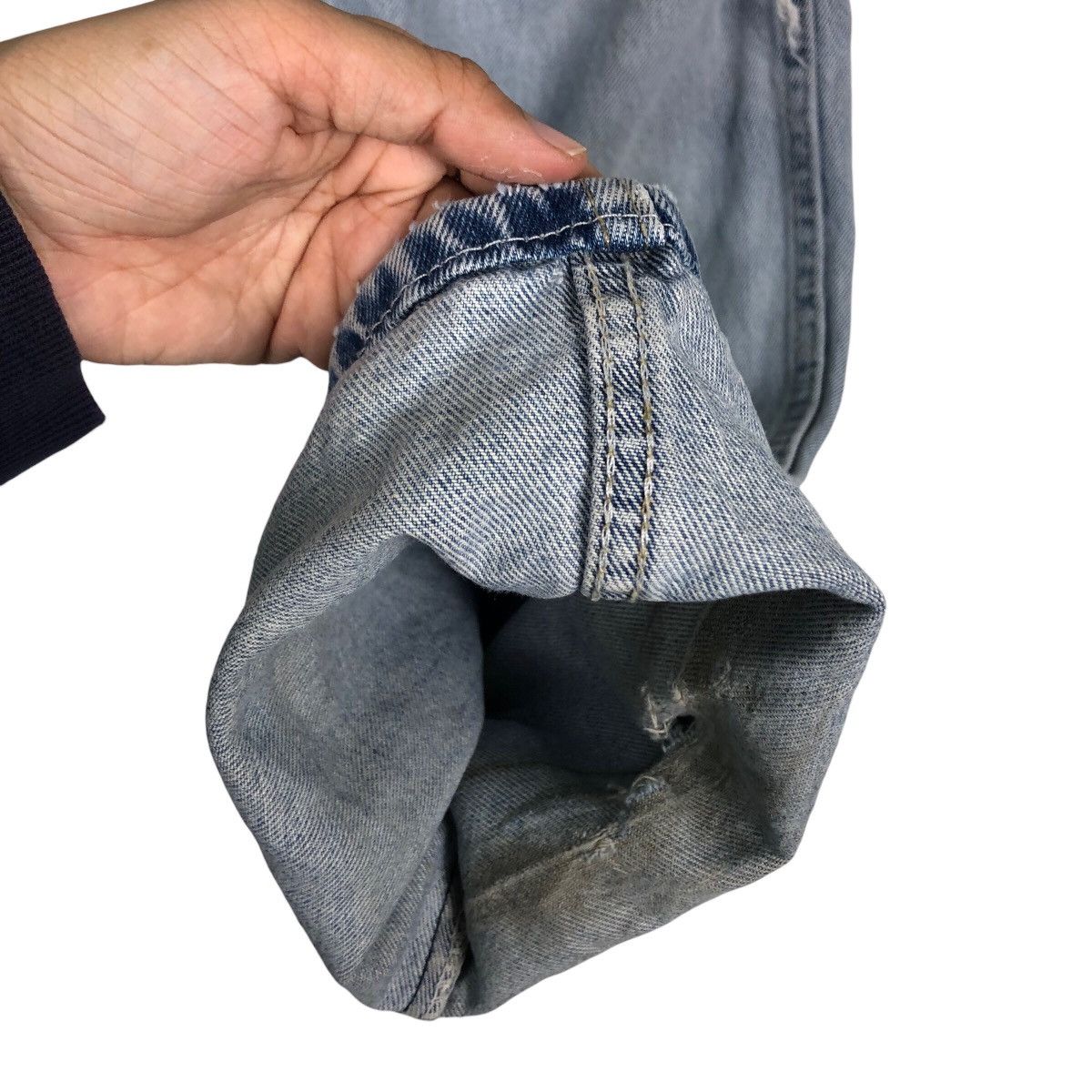 Japanese Brand 🔥Vintage Carpenter Denim Work Dickies Inspire Carhartt Usa Size US 36 / EU 52 - 14 Thumbnail