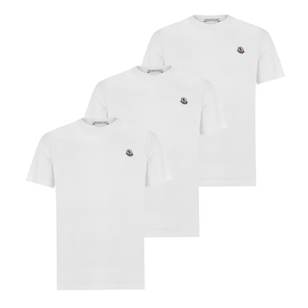 Moncler 3-Pack T-Shirts Size US XXL / EU 58 / 5 - 1 Thumbnail