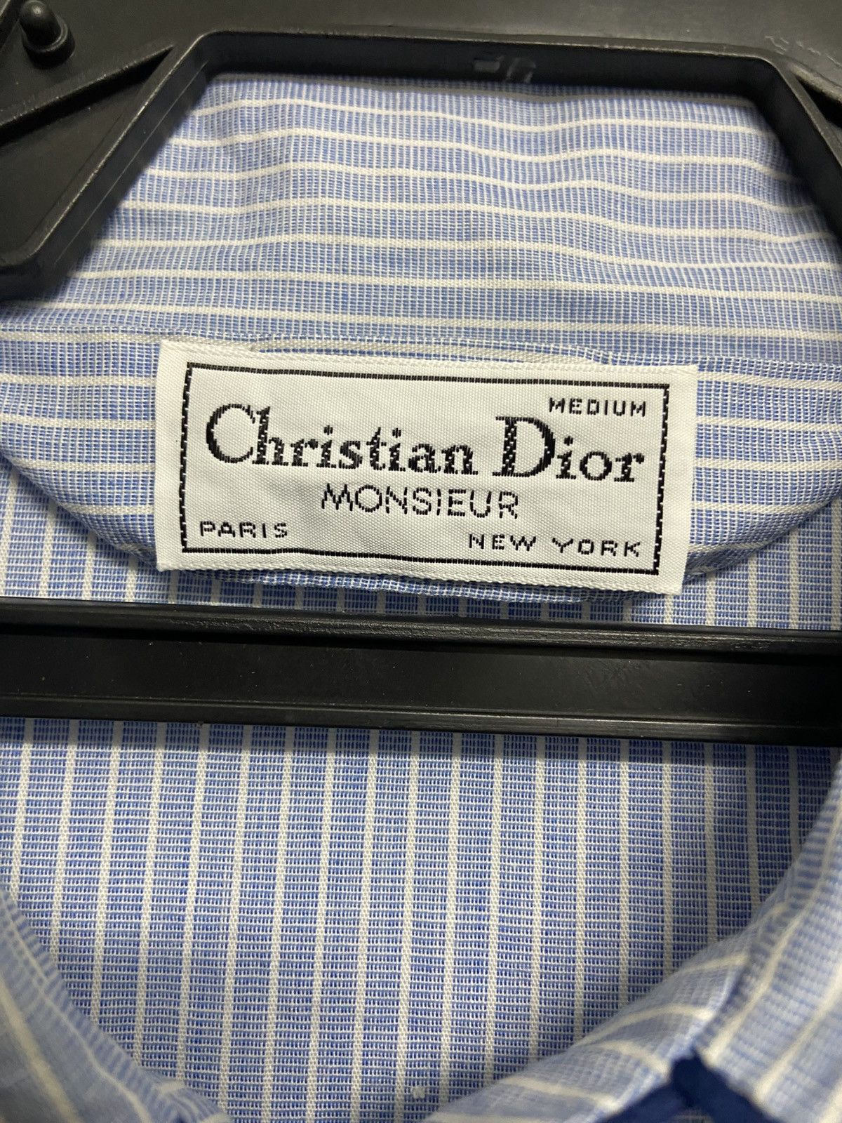 Dior Christian Dior Blue Shirt Size US M / EU 48-50 / 2 - 4 Thumbnail