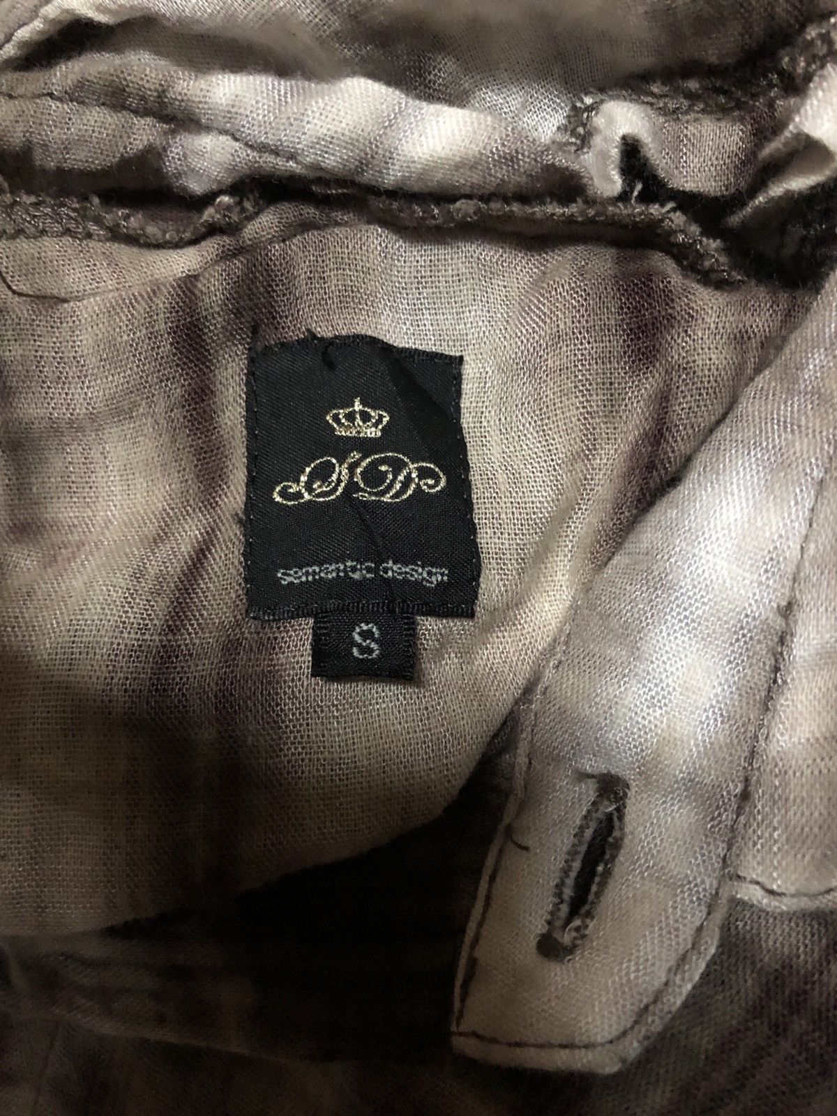 semanticdesign Semantic design Button Ups Shawl shirt Size US M / EU 48-50 / 2 - 3 Thumbnail