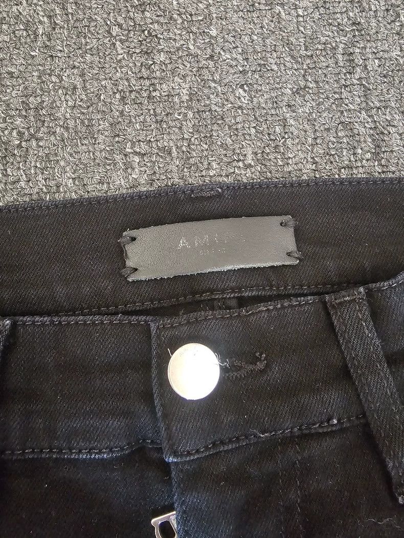 Amiri Amiri distressed jeans Size US 32 / EU 48 - 3 Thumbnail