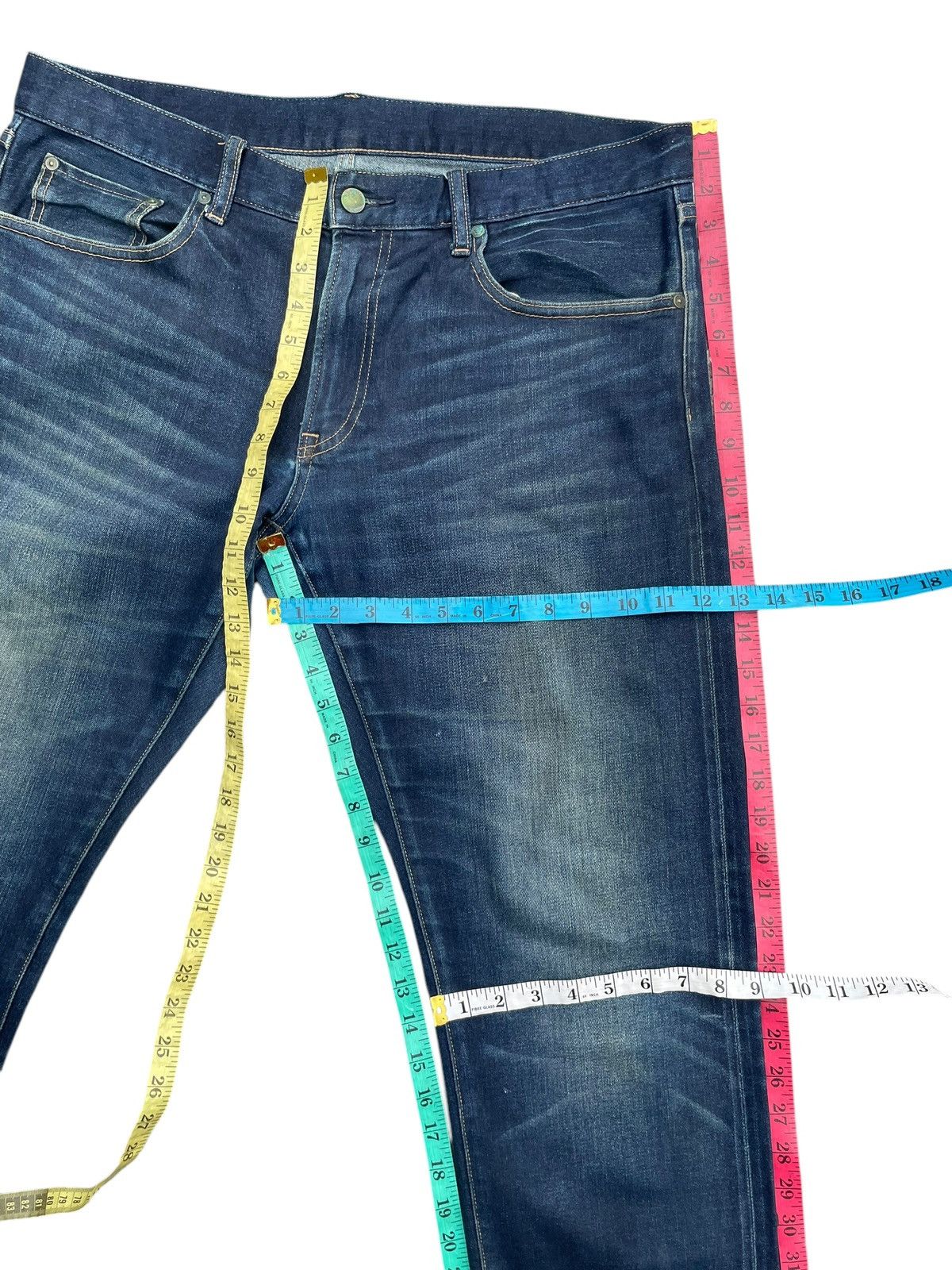 Japanese Brand × Uniqlo Uniqlo Selvedge Denim Size US 38 / EU 54 - 14 Thumbnail