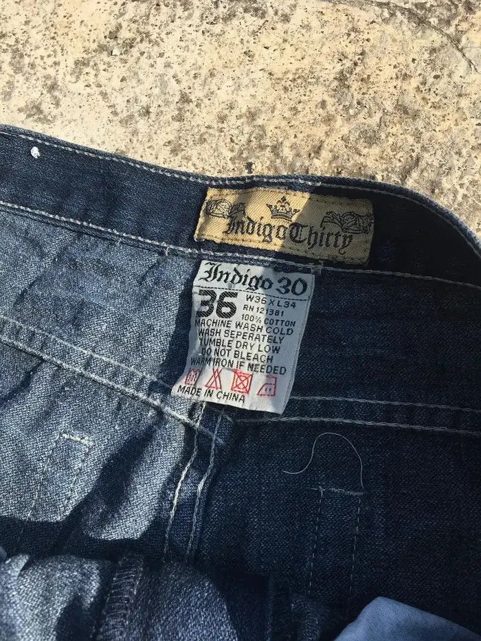 Japanese Brand Japanese branded FADED JEANS Size US 36 / EU 52 - 3 Thumbnail