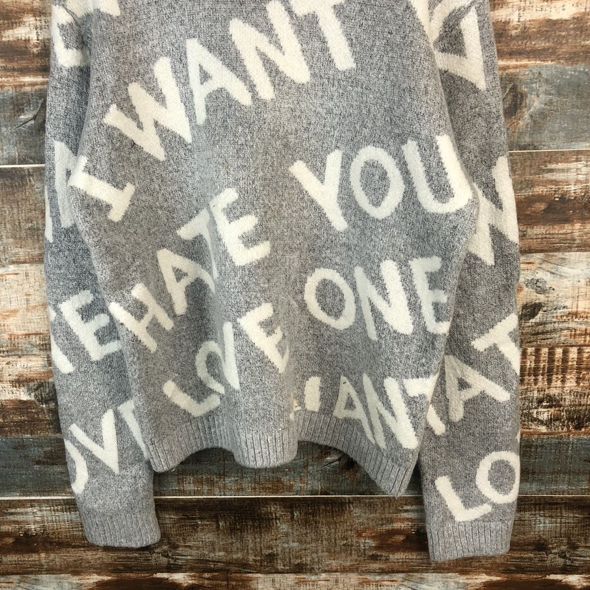Homespun Knitwear × Japanese Brand DL Vampire Weekend Gray Sweaters #C749 Size US M / EU 48-50 / 2 - 5 Thumbnail