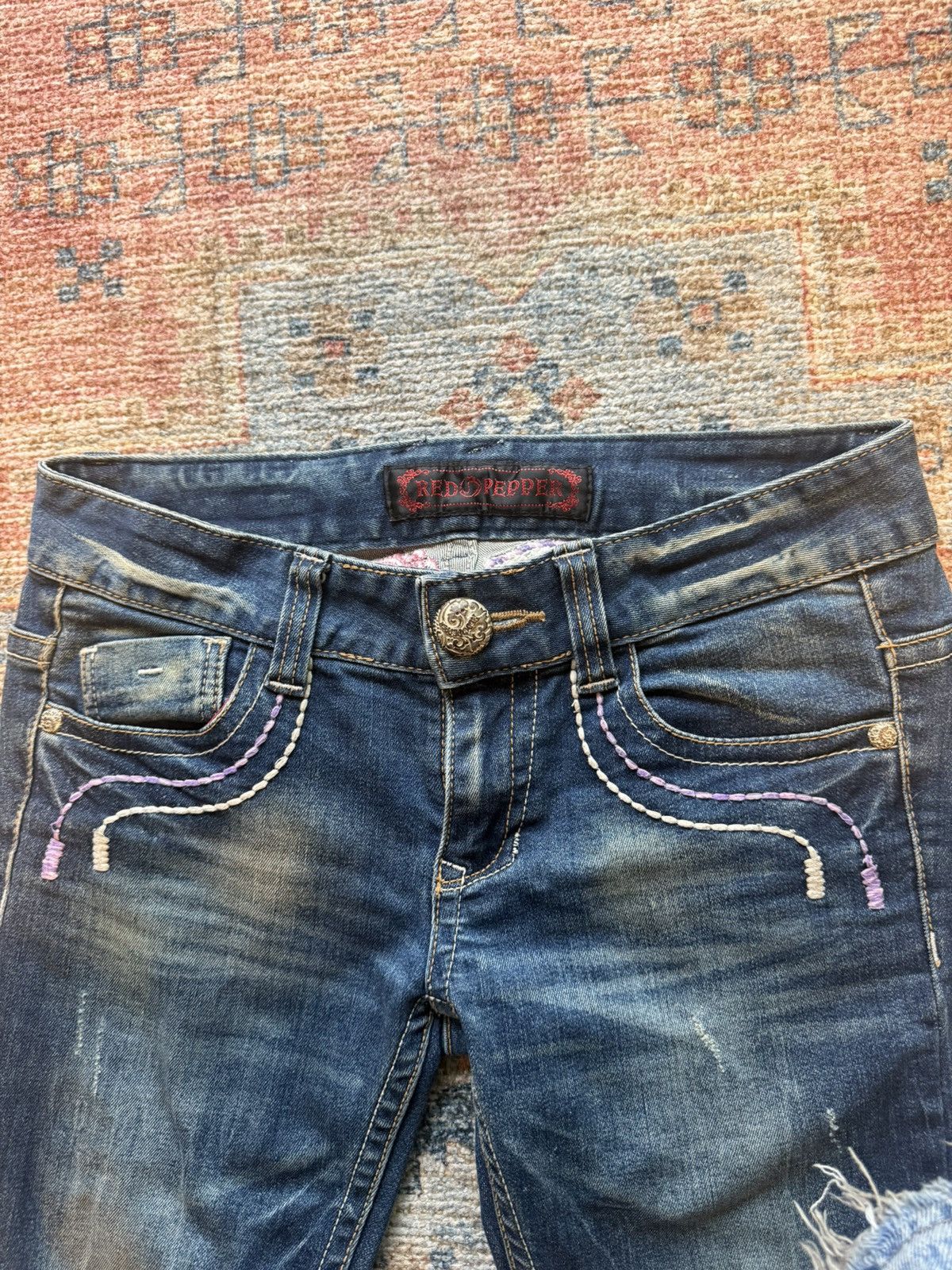 Ed Hardy Vintage Japanese denim Size 27" / US 4 / IT 40 - 4 Thumbnail