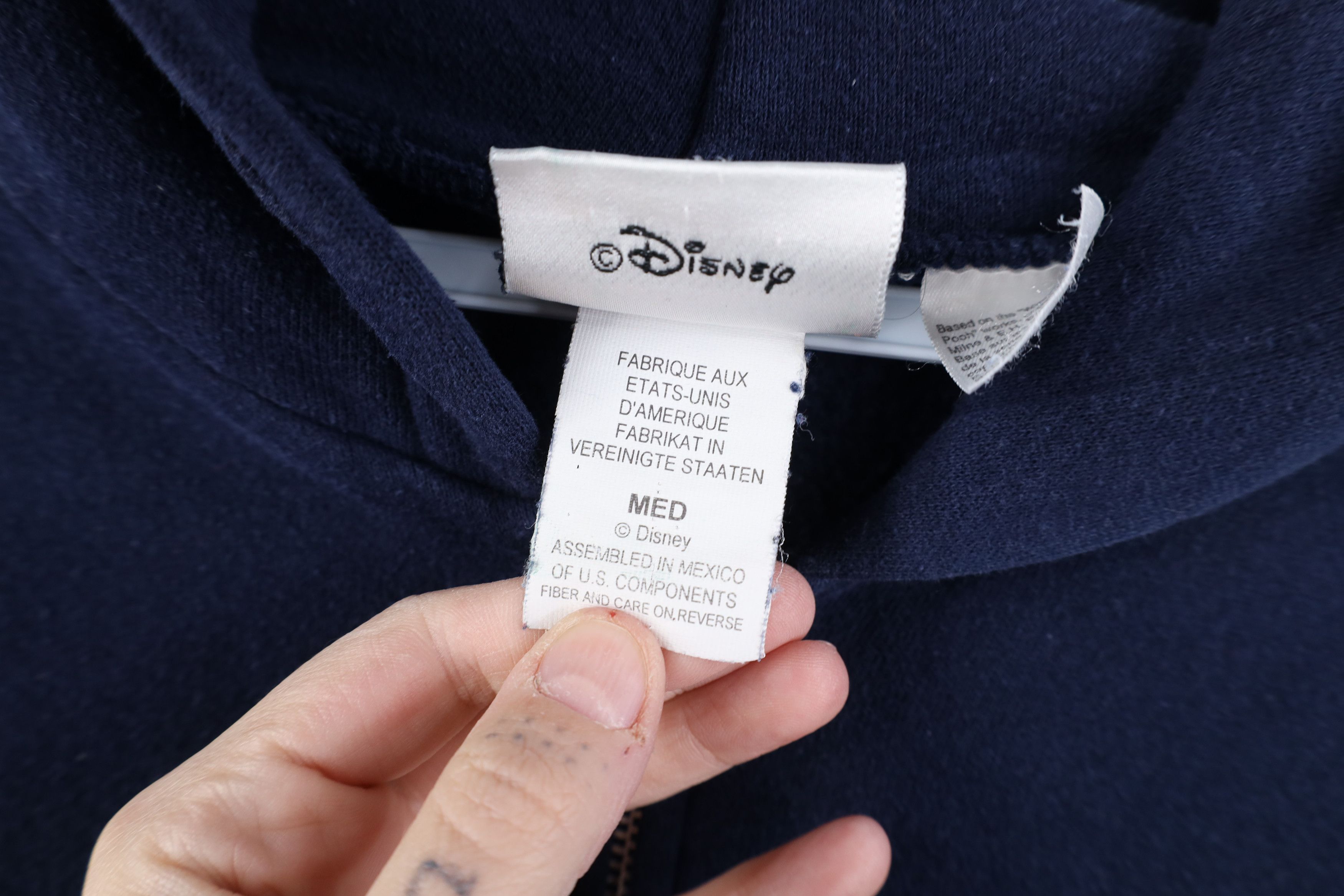 Disney Vintage 90s Disney Winnie the Pooh Tigger Full Zip Hoodie Size US M / EU 48-50 / 2 - 10 Thumbnail