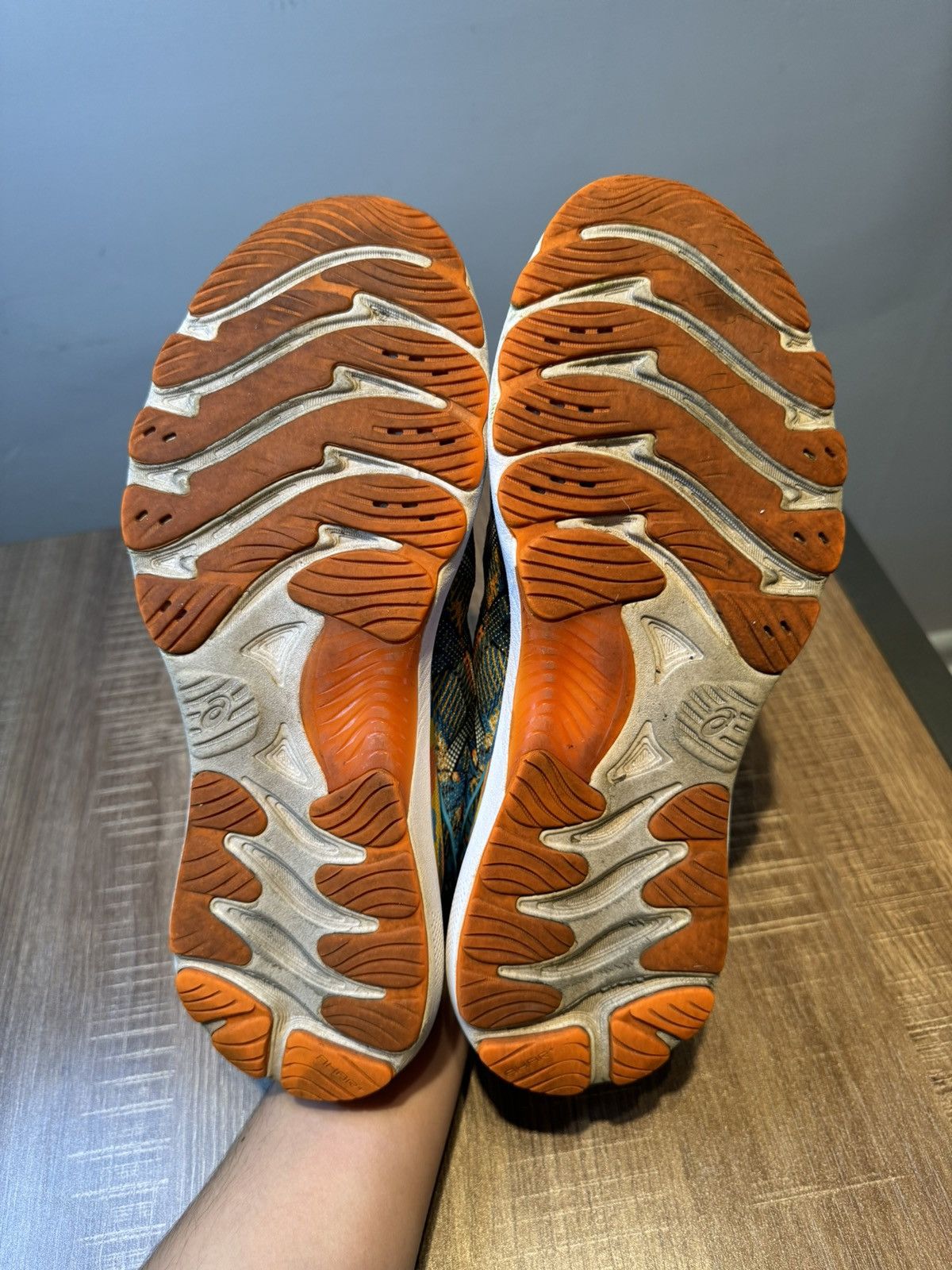 Asics ASICS Gel Nimbus 23 Mens Running Shoes Digital Aqua Size 9 Size US 9 / EU 42 - 6 Thumbnail