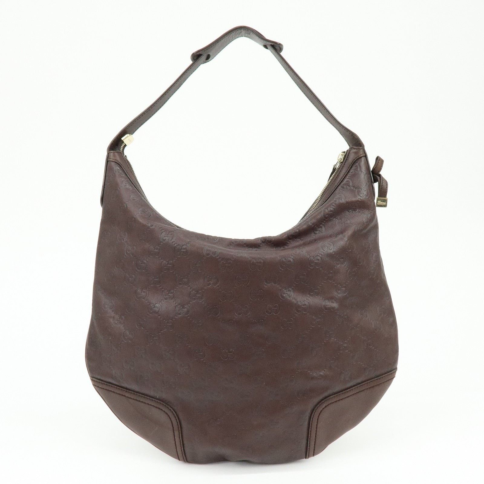 Gucci Gucci Guccissima Princy Leather Shoulder Bag Brown Size ONE SIZE - 2 Thumbnail