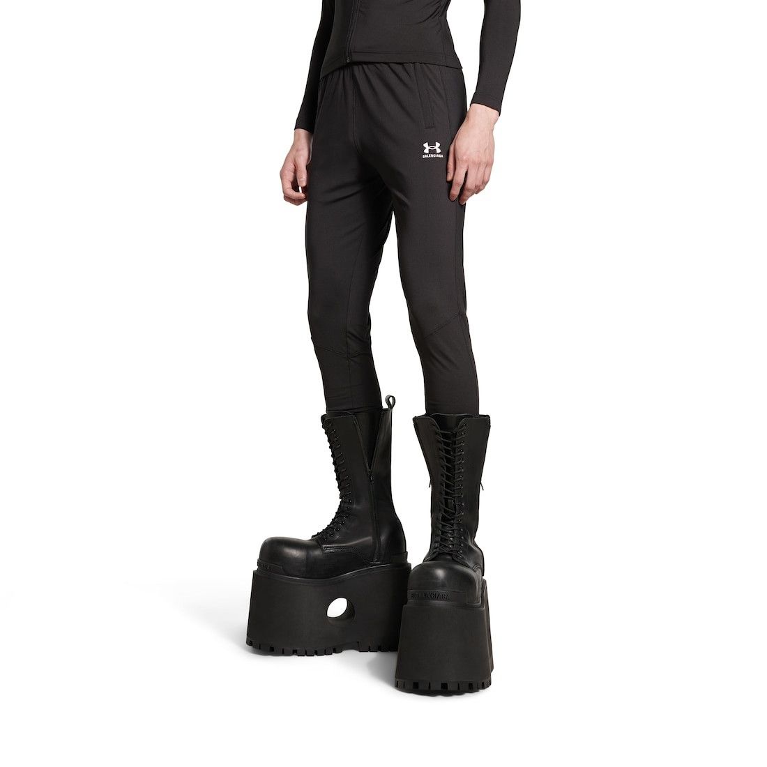 o1w1db10425 Under Armour® Sweatsuit Pant in Black/White