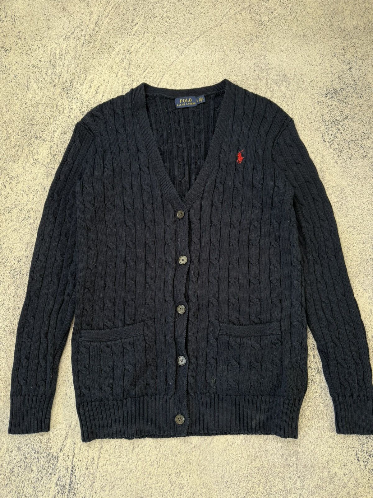 Polo Ralph Lauren Vintage Polo Ralph Lauren Knit Sweater Cardigan Y2K Size S / US 4 / IT 40 - 8 Thumbnail