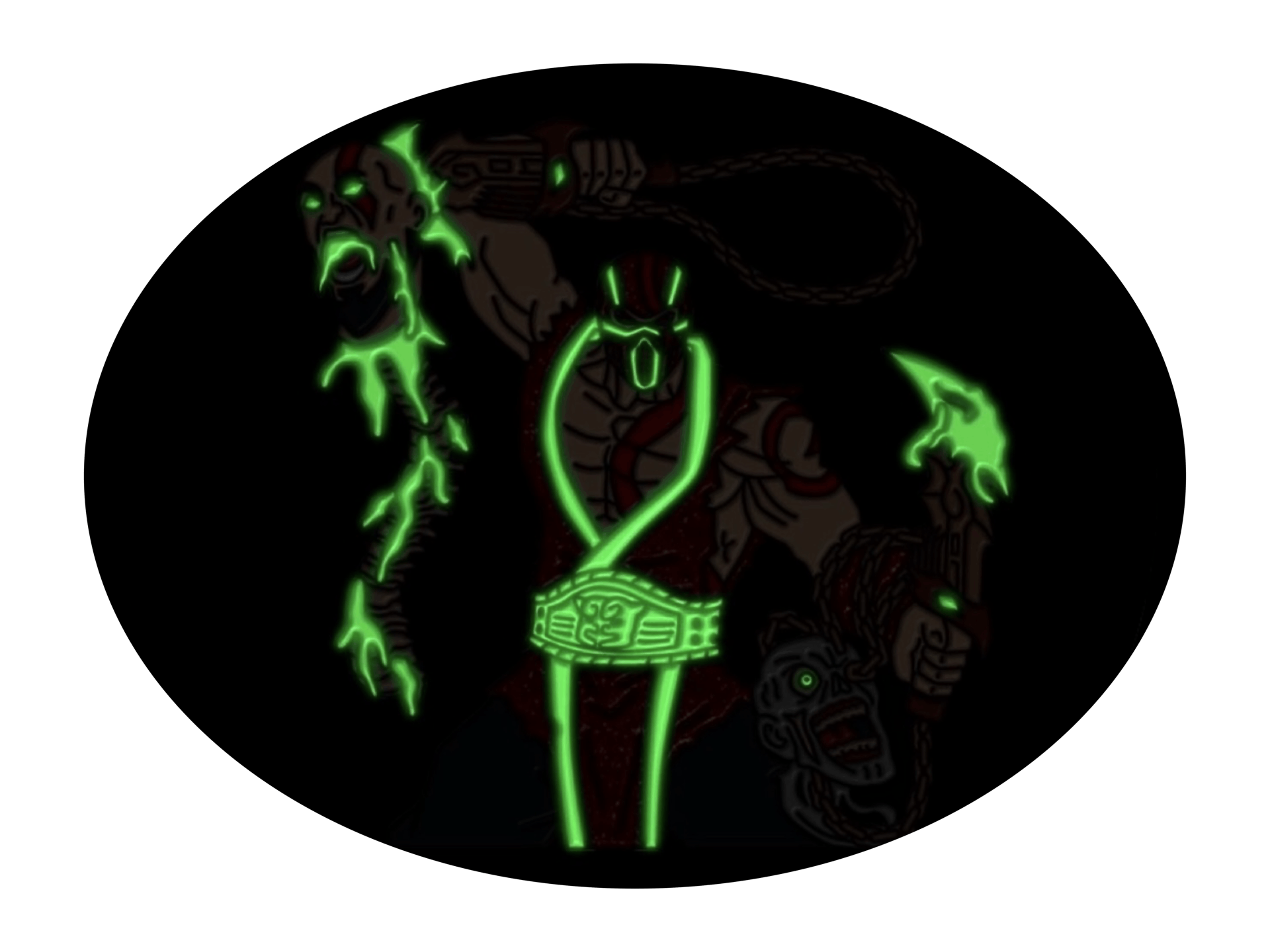 Hat Club Kratos Pin Tonybrimz Size ONE SIZE - 2 Thumbnail