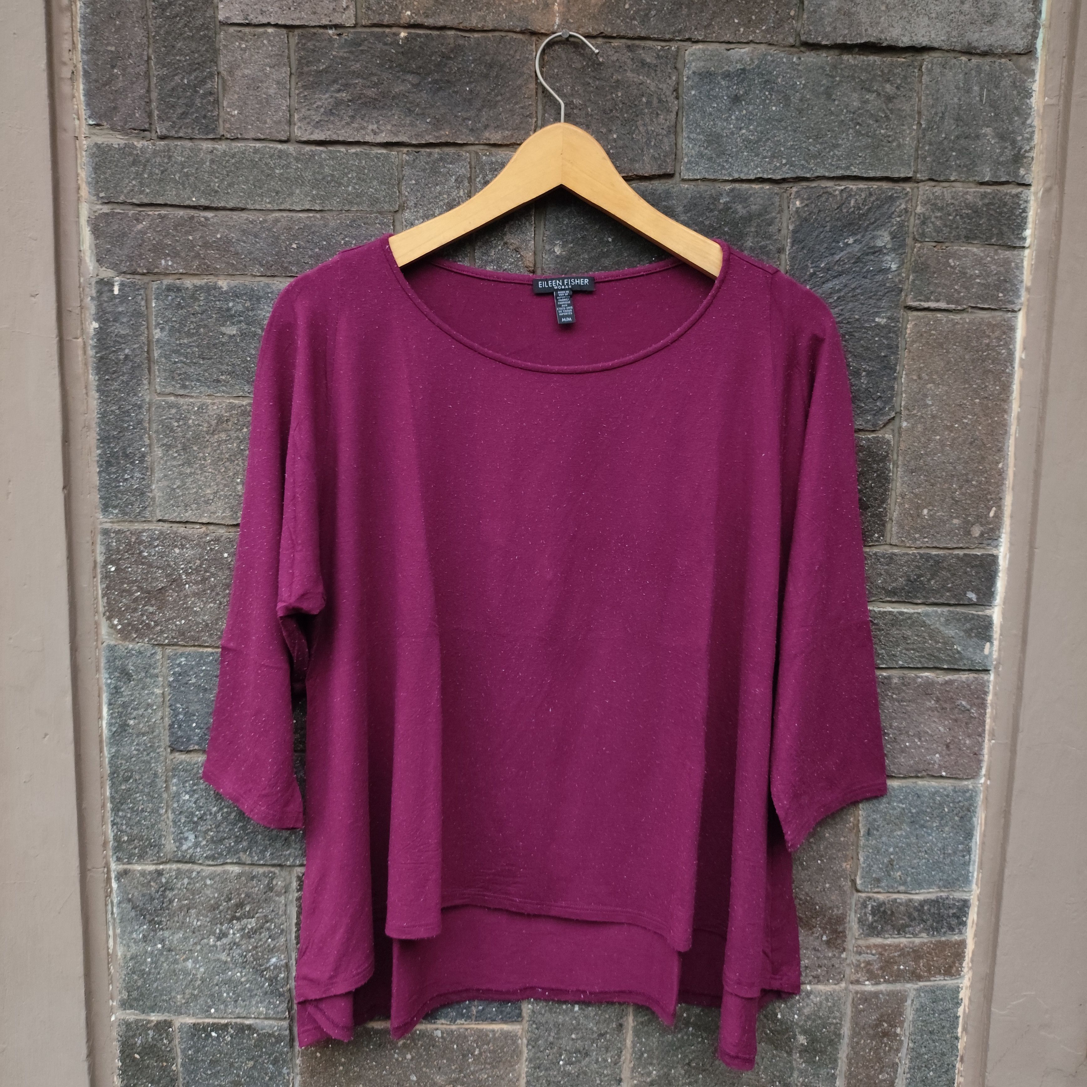 Eileen Fisher Eileen Fisher Longsleeve Tshirt Size L / US 10 / IT 46 - 1 Thumbnail
