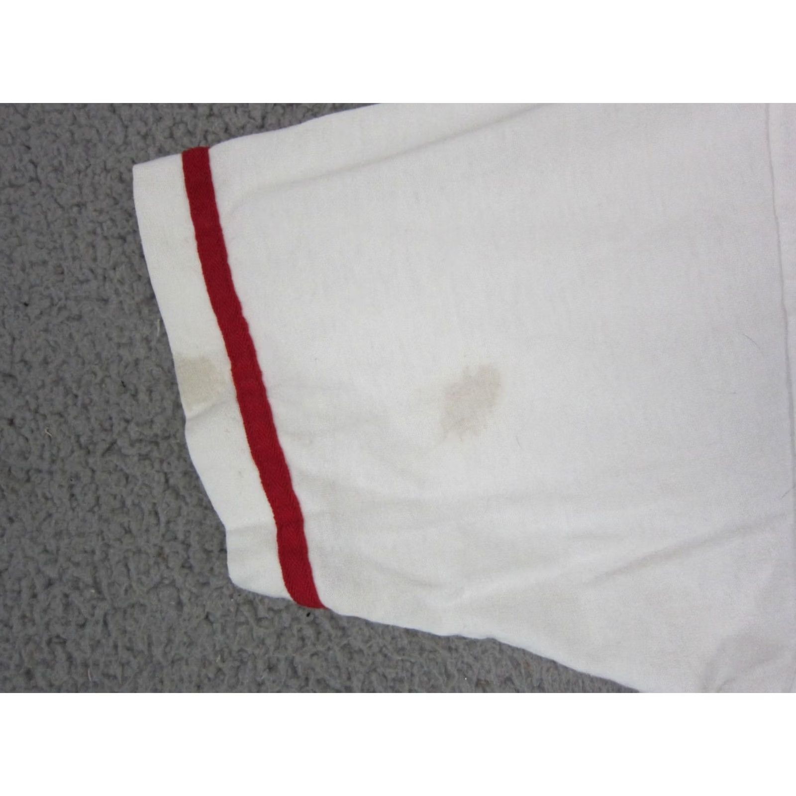 Jerzees Vintage Jerzees Jersey XL Extra Large White Burlington Iowa Baseball 90s Mens Size US XL / EU 56 / 4 - 7 Thumbnail