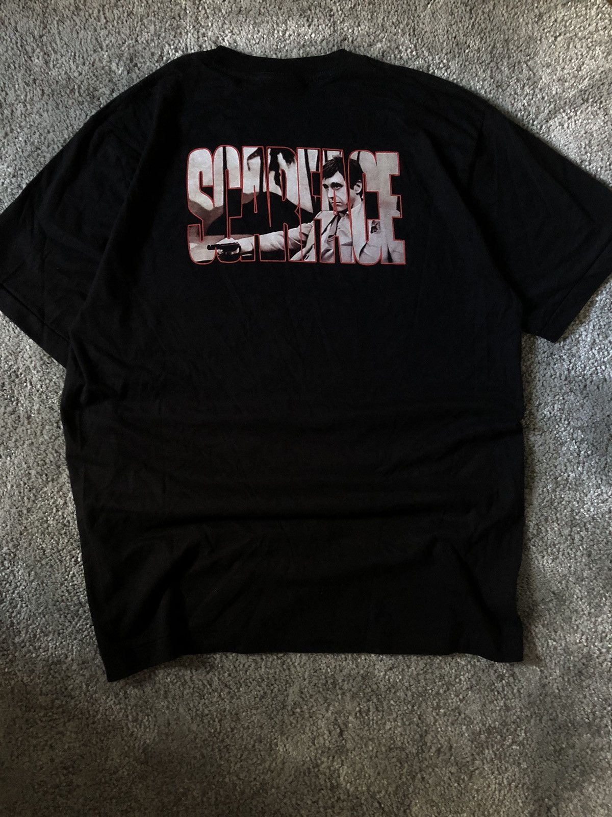 Vintage Scarface vintage t shirt Size US L / EU 52-54 / 3 - 4 Thumbnail