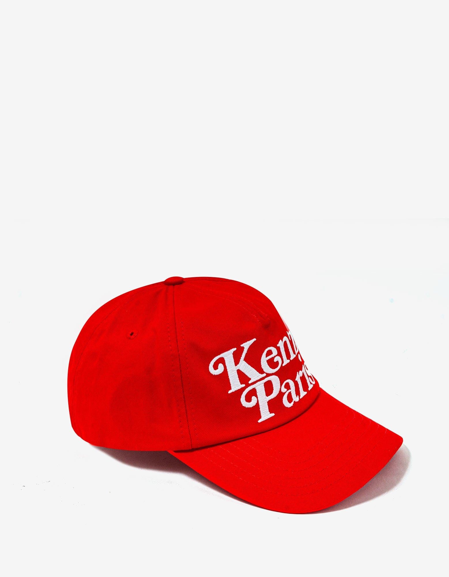 image of 'Kenzo Utility' Red Logo Cap, Men's