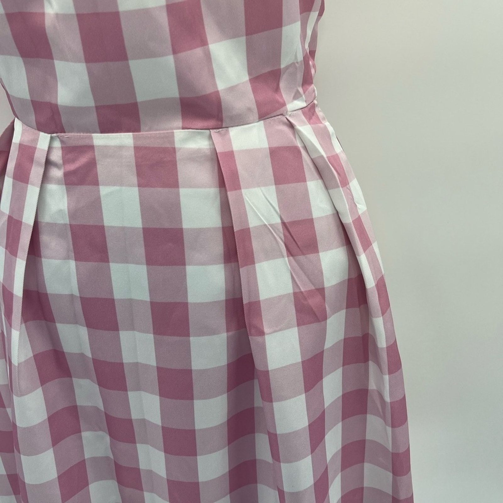 & Other Stories - Retro Pearls Barbie Gingham Dress - Size 2XL, NWOT Size XXL / US 16-18 / IT 52-54 - 3 Thumbnail