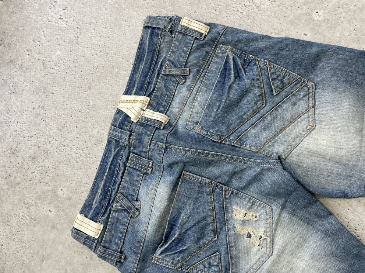 Diesel Diesel style distressed jeans rare y2k japanese Size US 32 / EU 48 - 12 Thumbnail