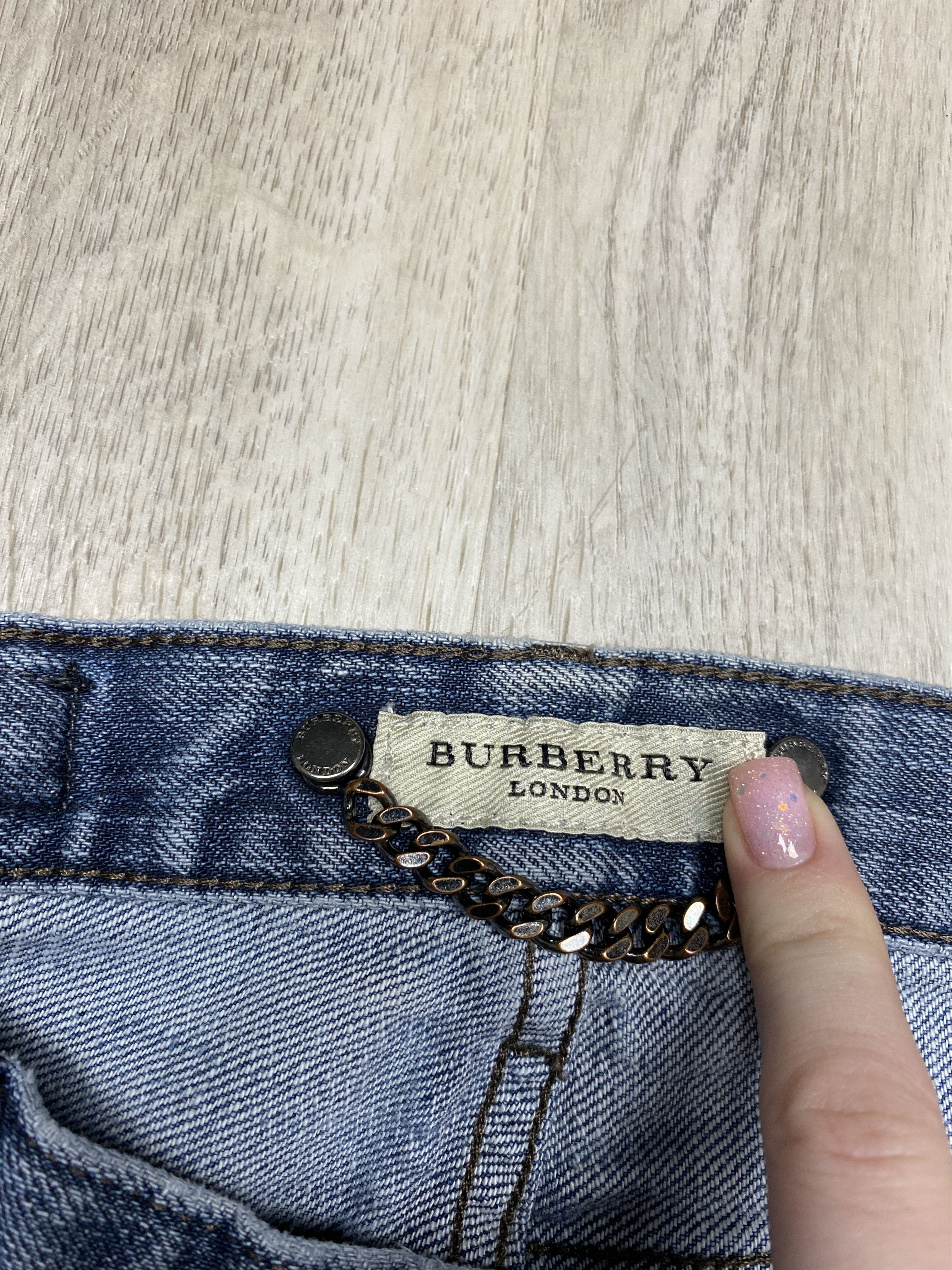 Burberry Burberry London Vintage Womens Denim Pants Jeans Size 29" - 4 Thumbnail